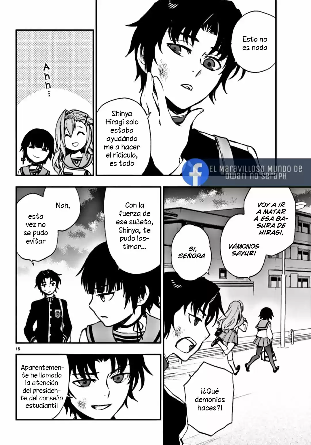 Owari No Seraph: Guren Ichinose, 16 Sai No Catastrophe - Capítulo 7 - Página 16 - LectorTMOo