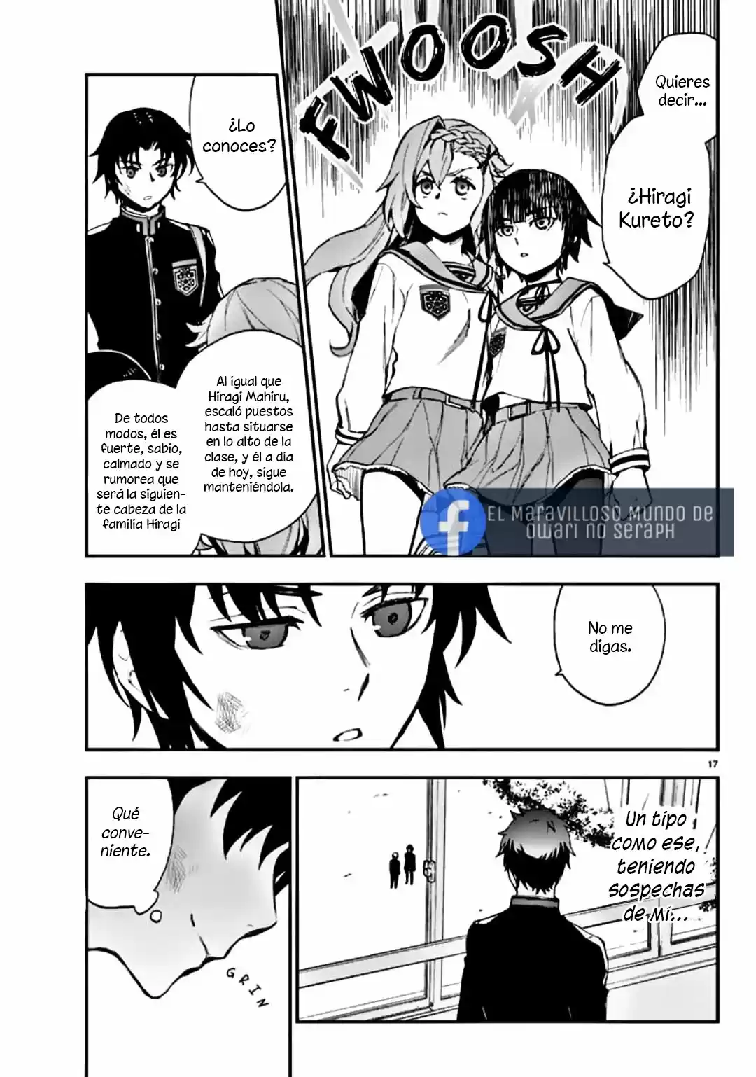Owari No Seraph: Guren Ichinose, 16 Sai No Catastrophe - Capítulo 7 - Página 17 - LectorTMOo