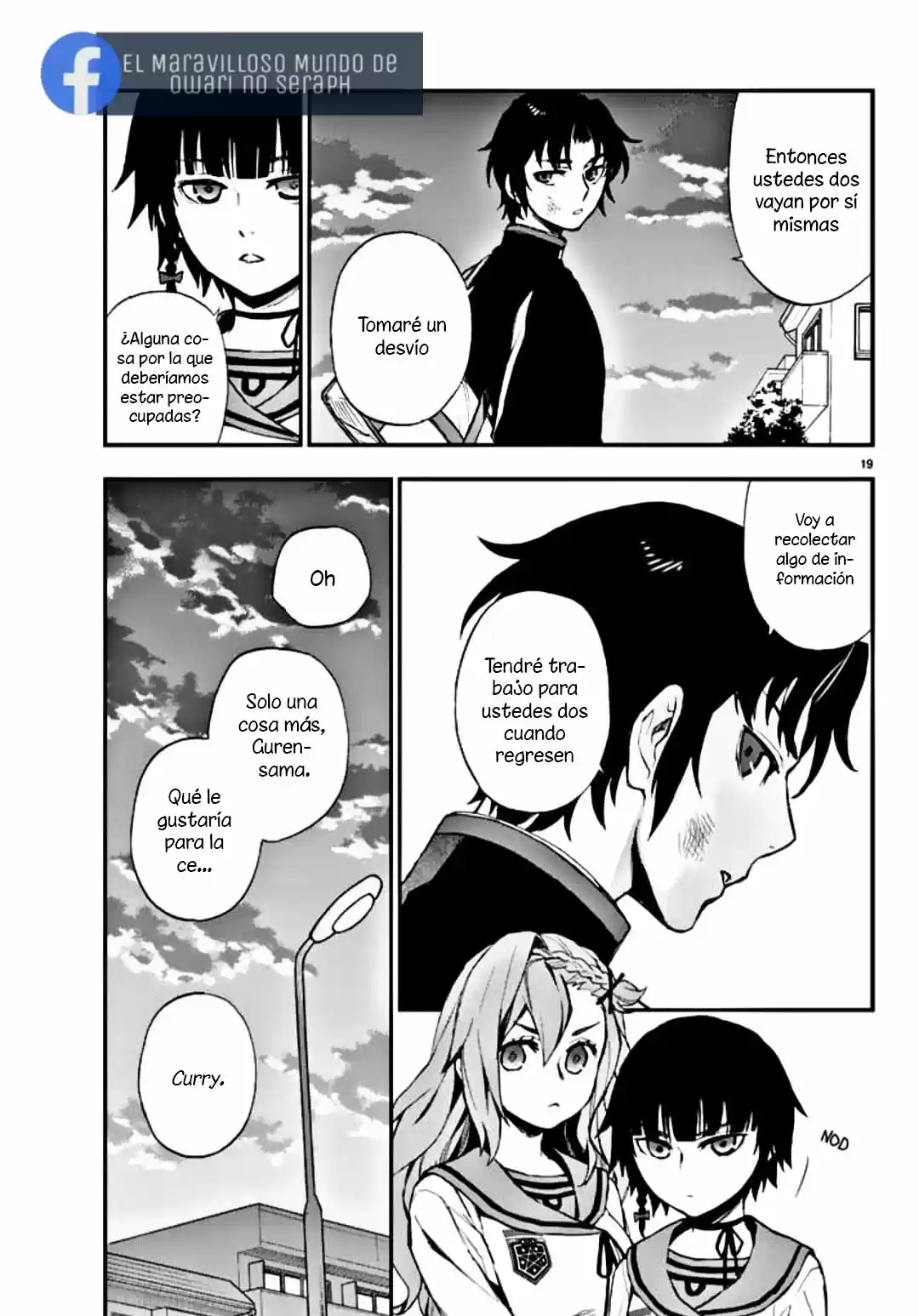 Owari No Seraph: Guren Ichinose, 16 Sai No Catastrophe - Capítulo 7 - Página 19 - LectorTMOo