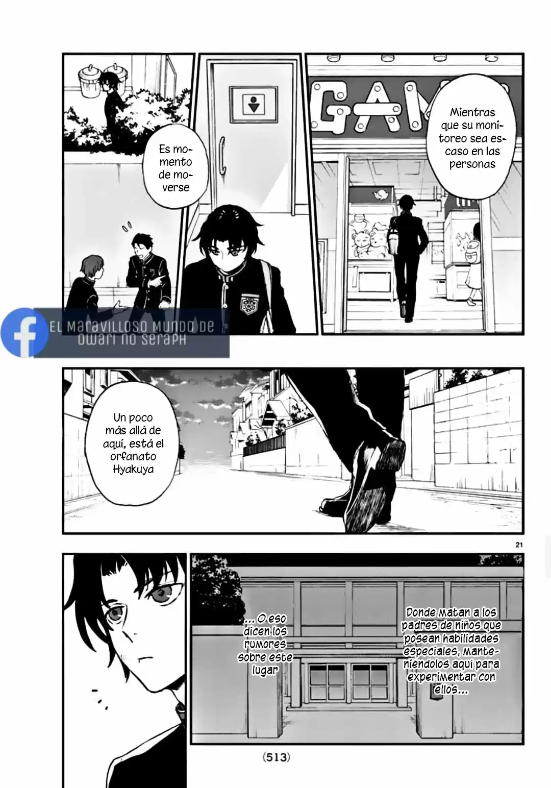 Owari No Seraph: Guren Ichinose, 16 Sai No Catastrophe - Capítulo 7 - Página 21 - LectorTMOo