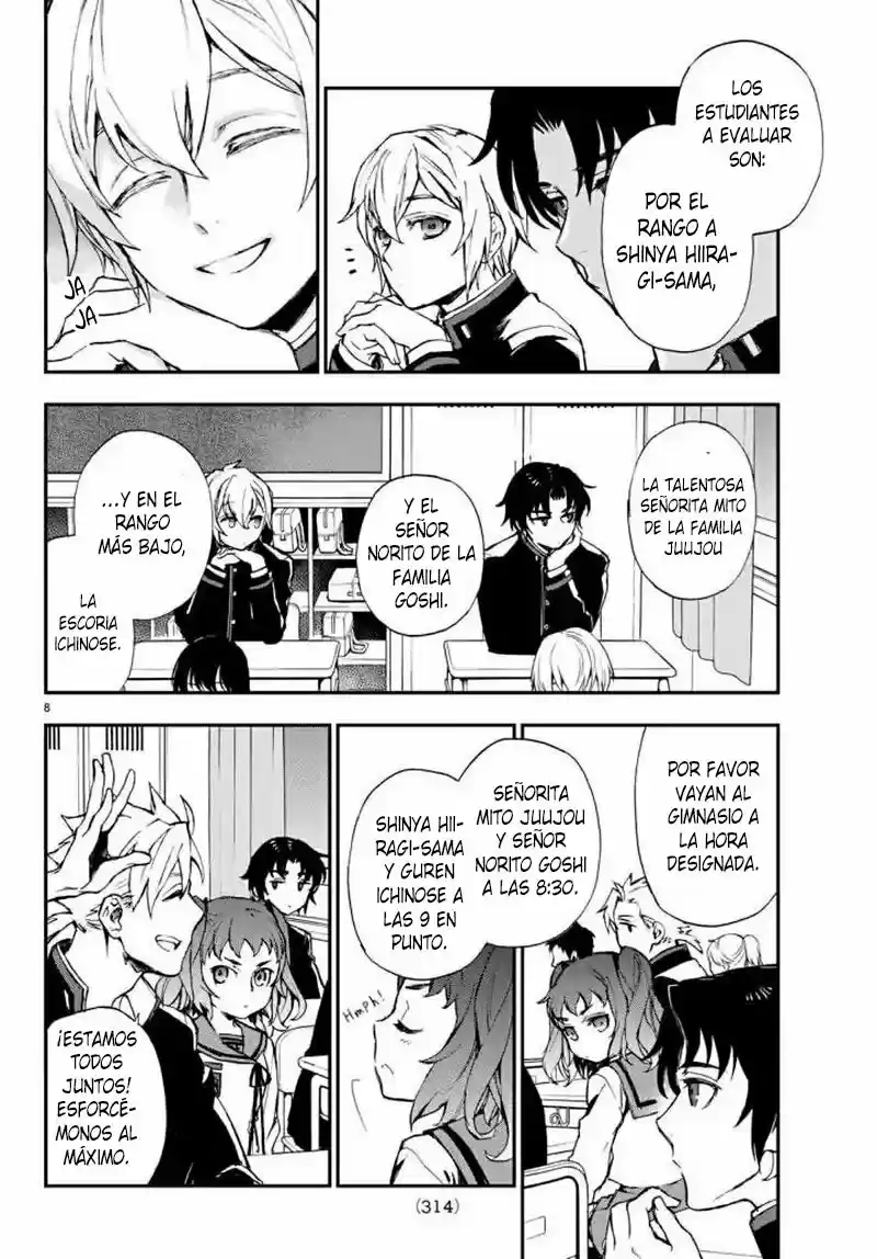 Owari No Seraph: Guren Ichinose, 16 Sai No Catastrophe - Capítulo 8 - Página 9 - LectorTMOo