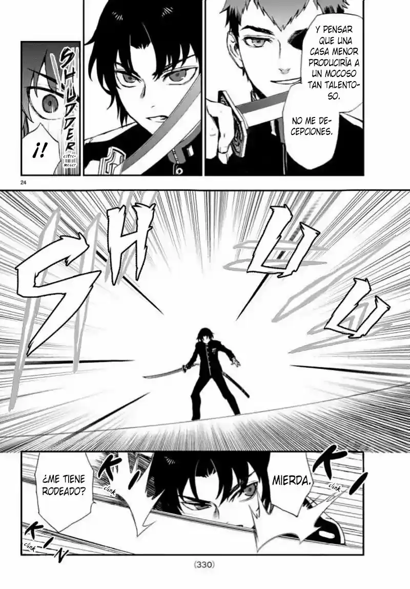 Owari No Seraph: Guren Ichinose, 16 Sai No Catastrophe - Capítulo 8 - Página 24 - LectorTMOo