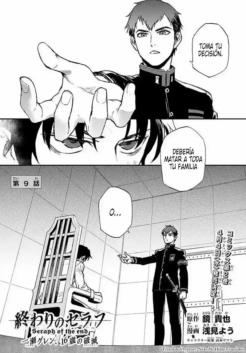 Owari No Seraph: Guren Ichinose, 16 Sai No Catastrophe - Capítulo 9 - Página 2 - LectorTMOo