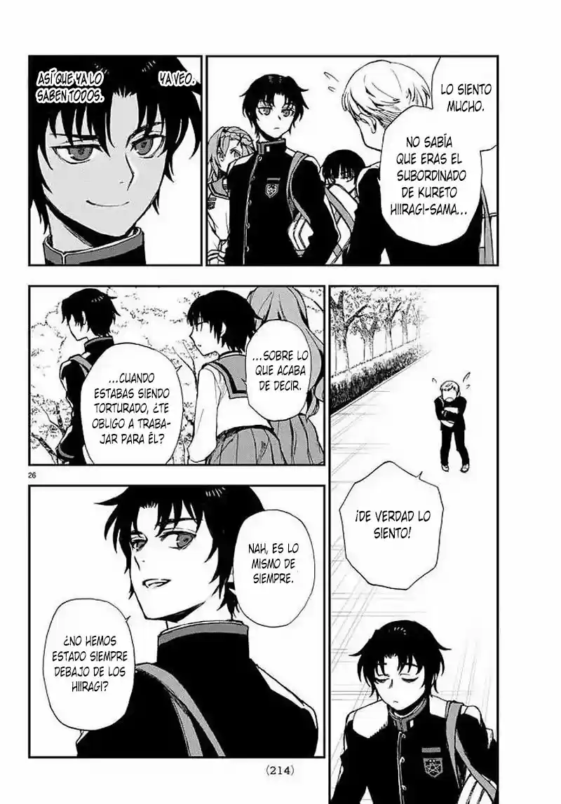 Owari No Seraph: Guren Ichinose, 16 Sai No Catastrophe - Capítulo 9 - Página 27 - LectorTMOo