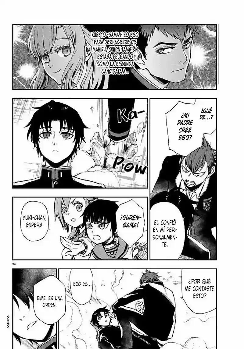 Owari No Seraph: Guren Ichinose, 16 Sai No Catastrophe - Capítulo 9 - Página 35 - LectorTMOo