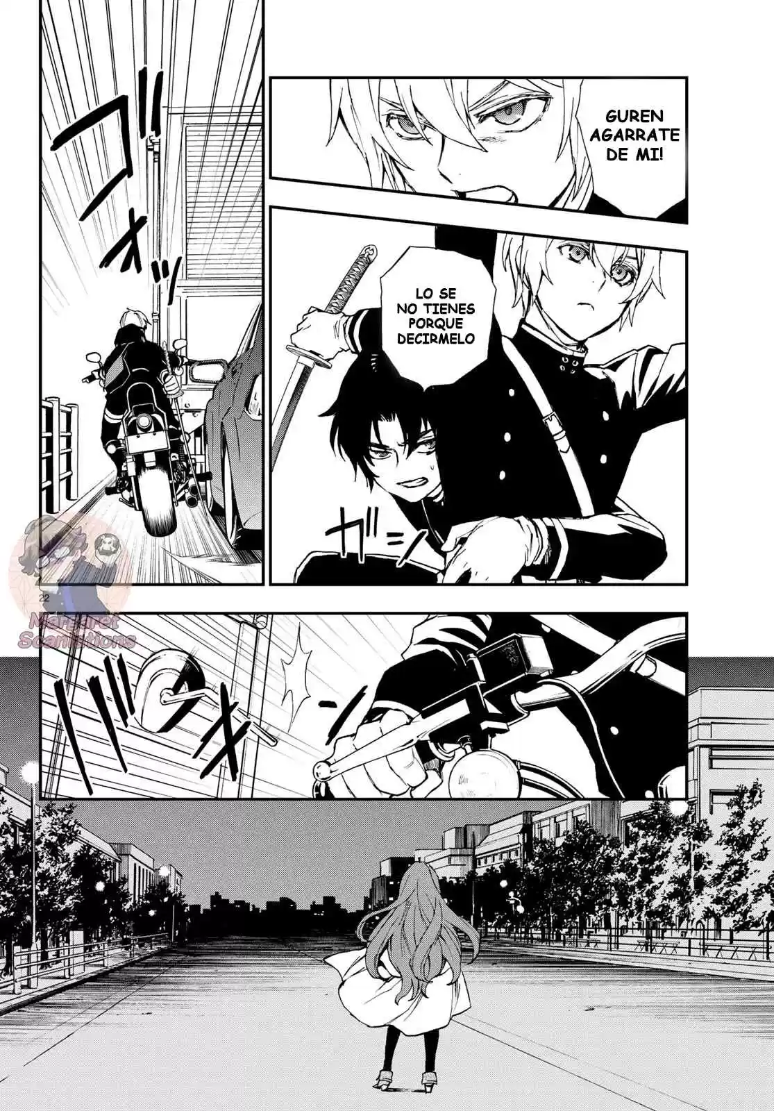 Owari No Seraph: Ichinose Guren, 16-sai No Catastrophe - Capítulo 15 - Página 22 - LectorTMOo