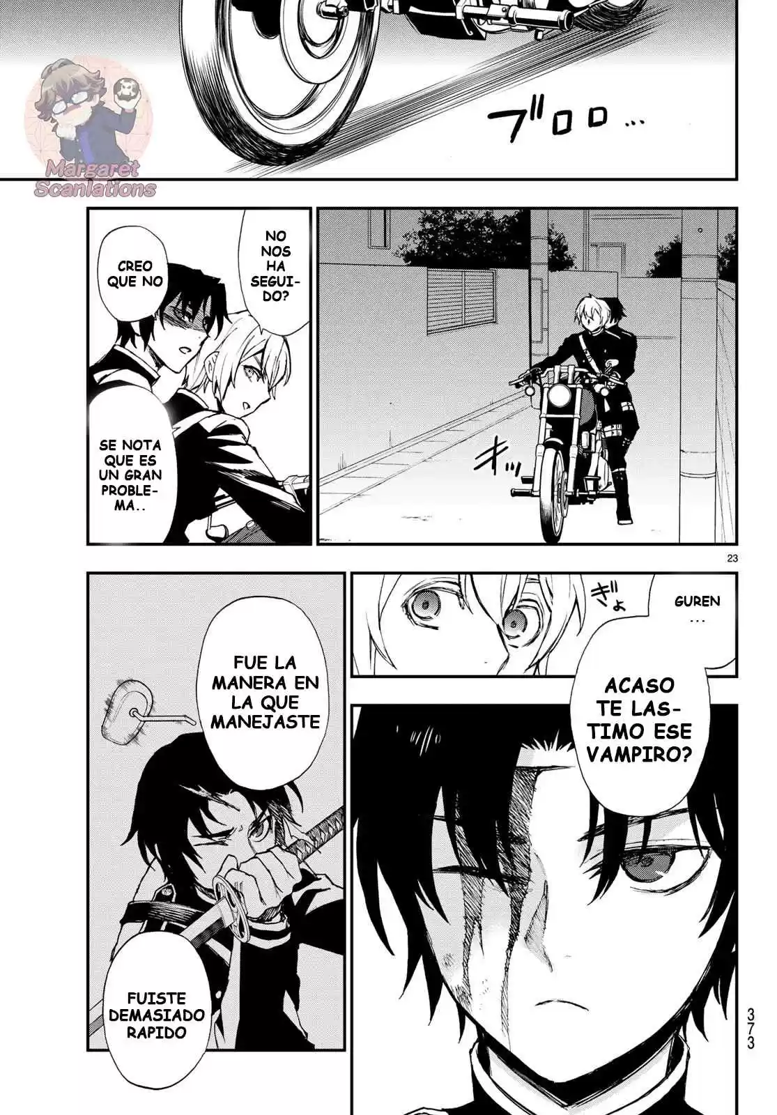 Owari No Seraph: Ichinose Guren, 16-sai No Catastrophe - Capítulo 15 - Página 23 - LectorTMOo