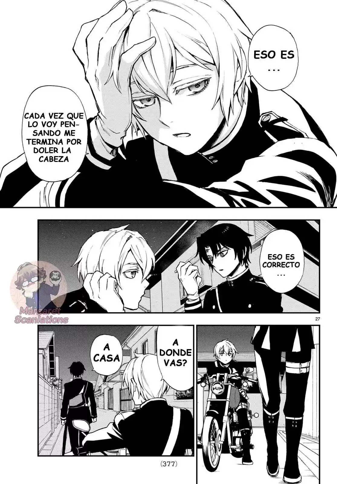 Owari No Seraph: Ichinose Guren, 16-sai No Catastrophe - Capítulo 15 - Página 27 - LectorTMOo