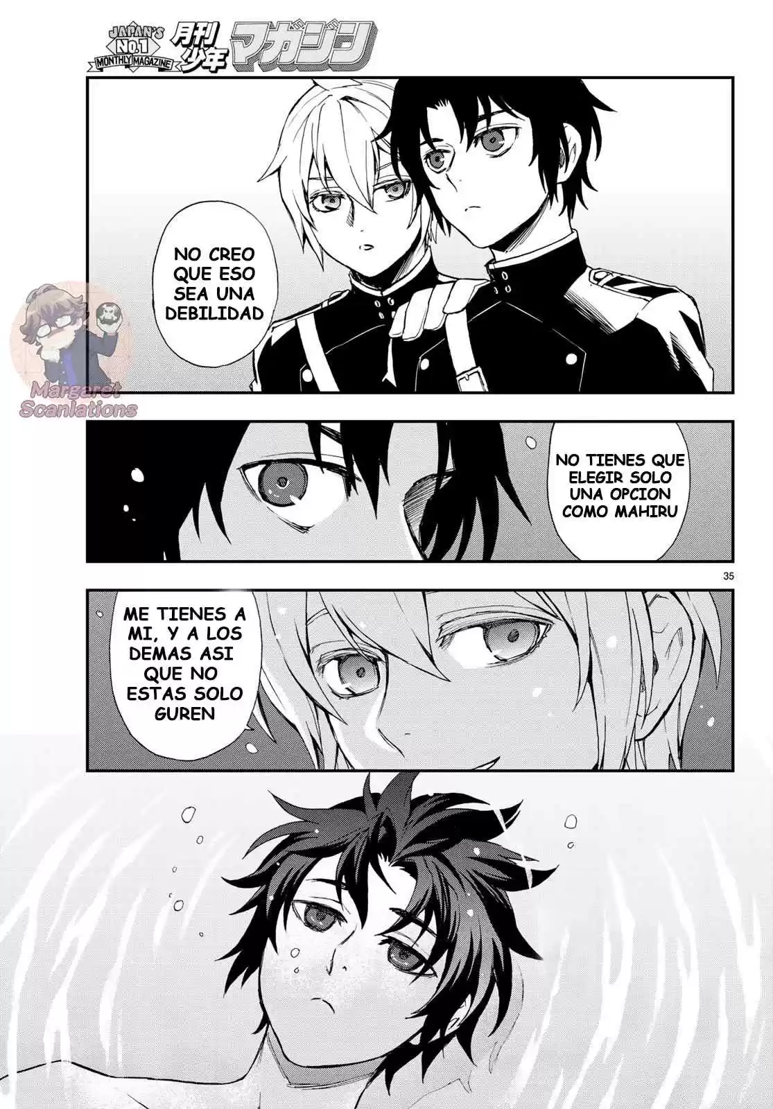 Owari No Seraph: Ichinose Guren, 16-sai No Catastrophe - Capítulo 15 - Página 35 - LectorTMOo