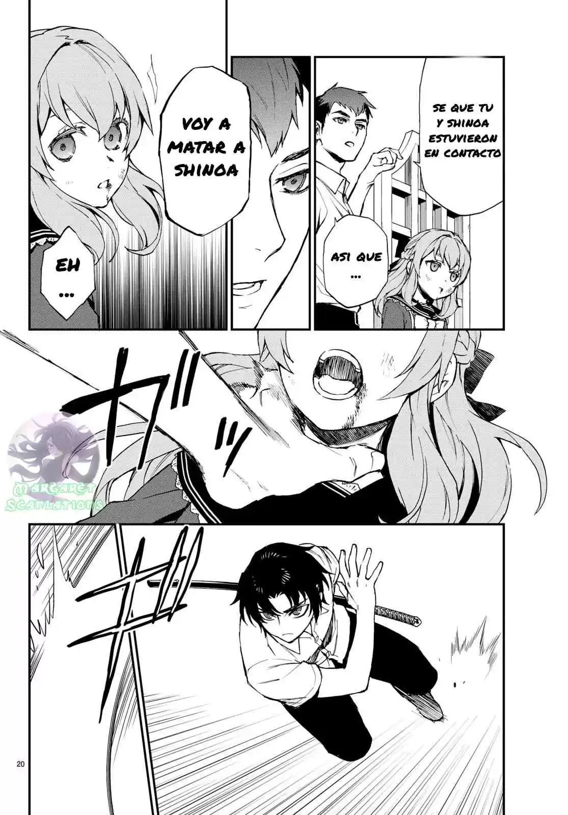 Owari No Seraph: Ichinose Guren, 16-sai No Catastrophe - Capítulo 16 - Página 21 - LectorTMOo
