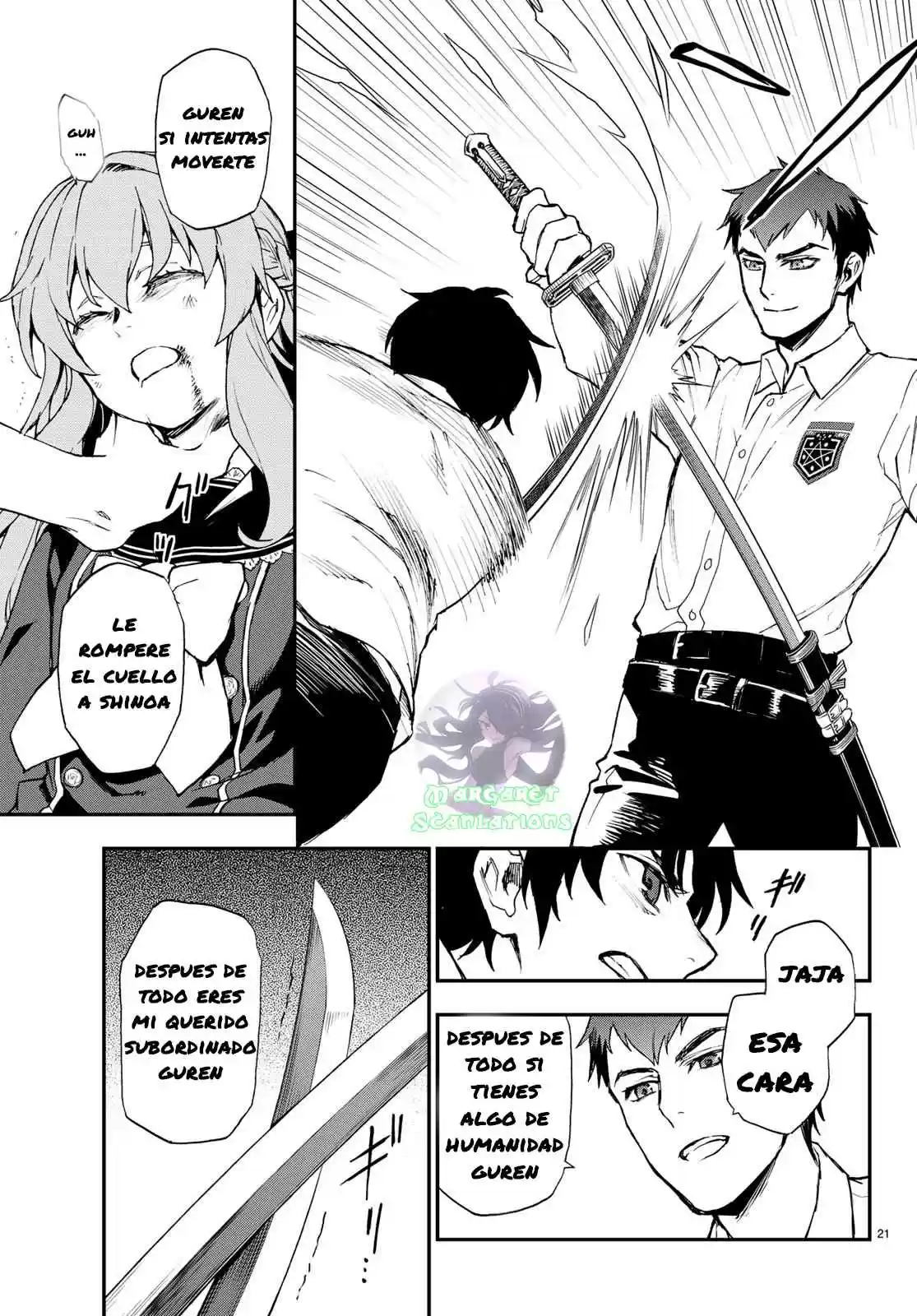 Owari No Seraph: Ichinose Guren, 16-sai No Catastrophe - Capítulo 16 - Página 22 - LectorTMOo