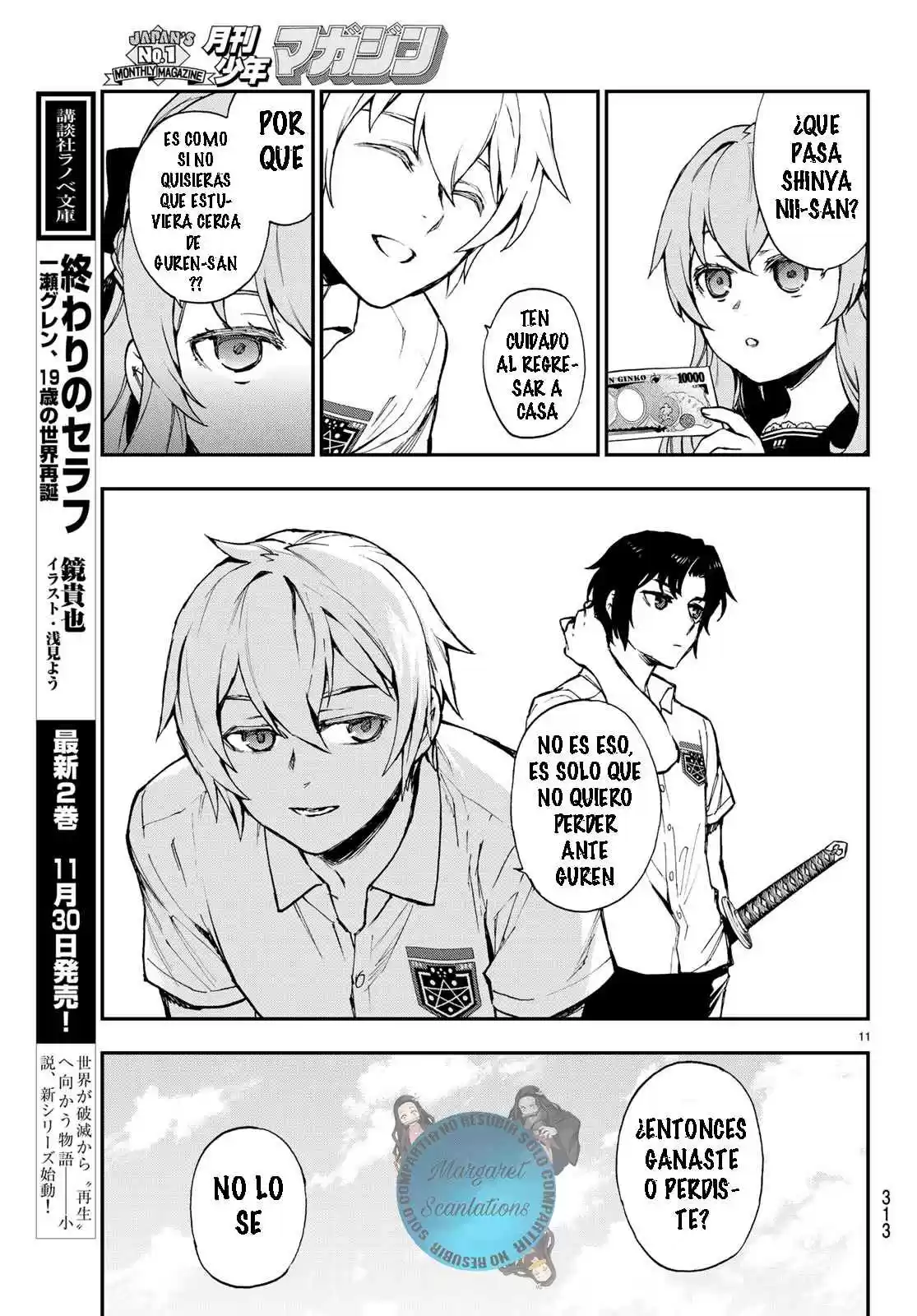 Owari No Seraph: Ichinose Guren, 16-sai No Catastrophe - Capítulo 17 - Página 12 - LectorTMOo
