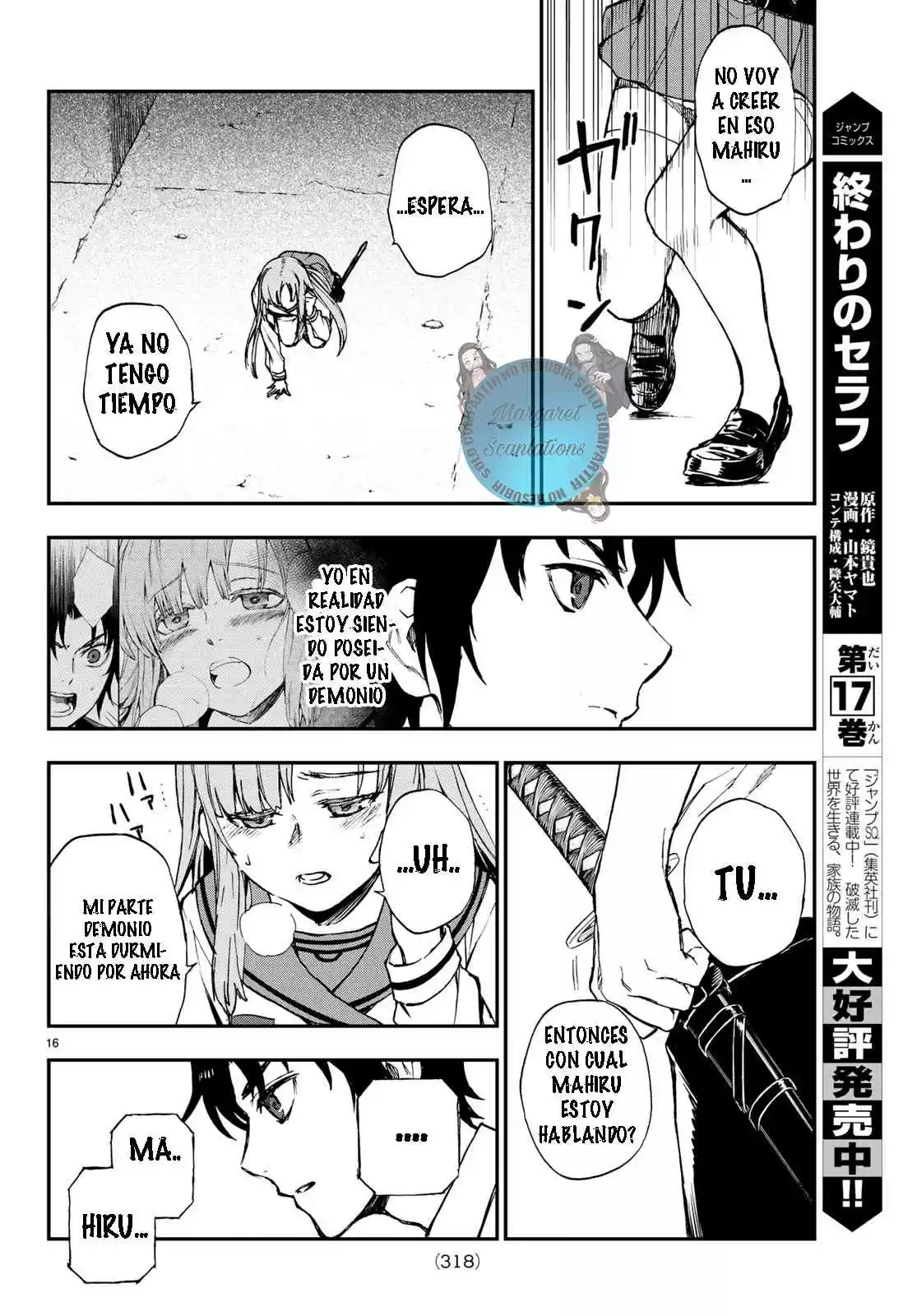 Owari No Seraph: Ichinose Guren, 16-sai No Catastrophe - Capítulo 17 - Página 17 - LectorTMOo