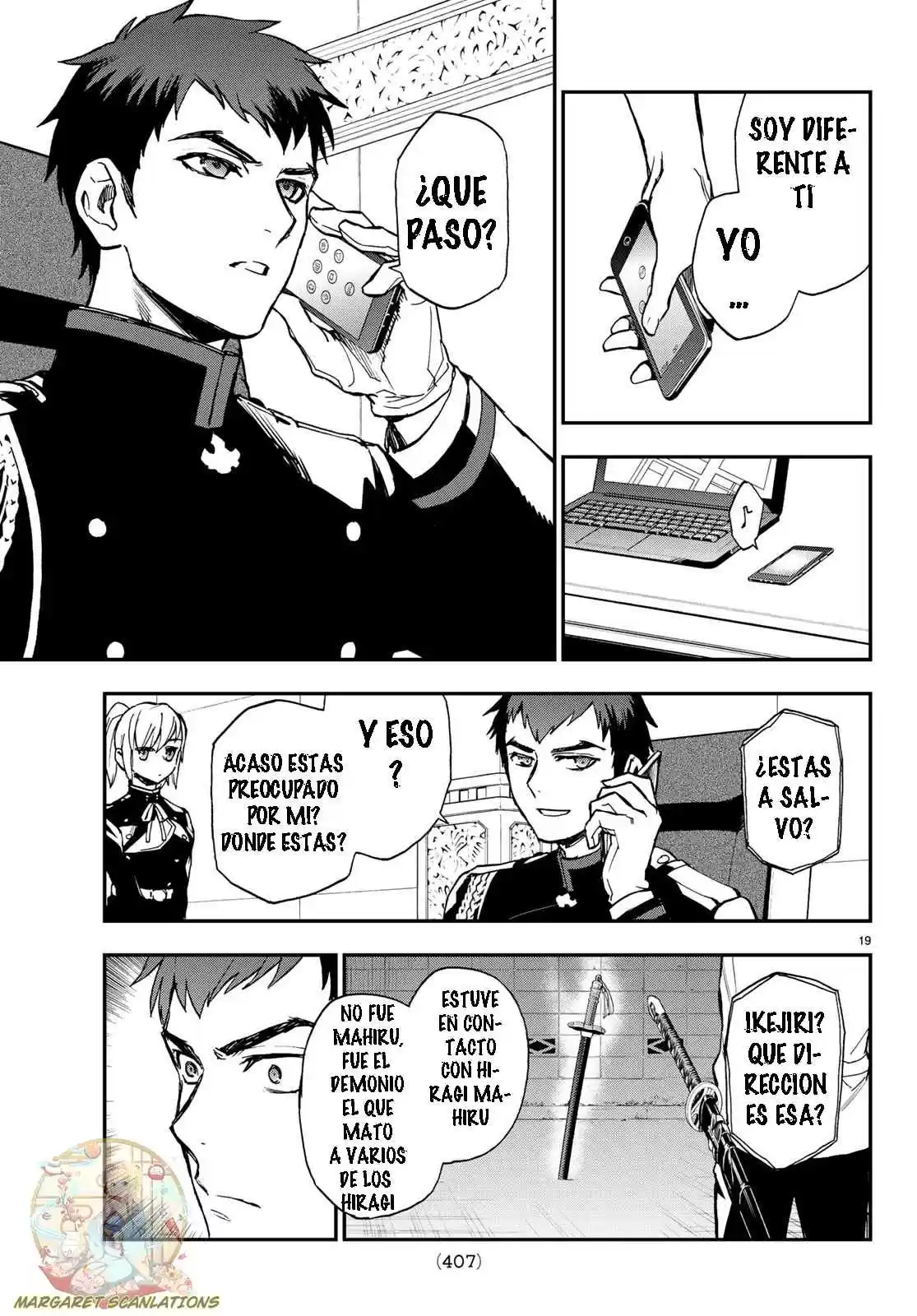 Owari No Seraph: Ichinose Guren, 16-sai No Catastrophe - Capítulo 19 - Página 19 - LectorTMOo