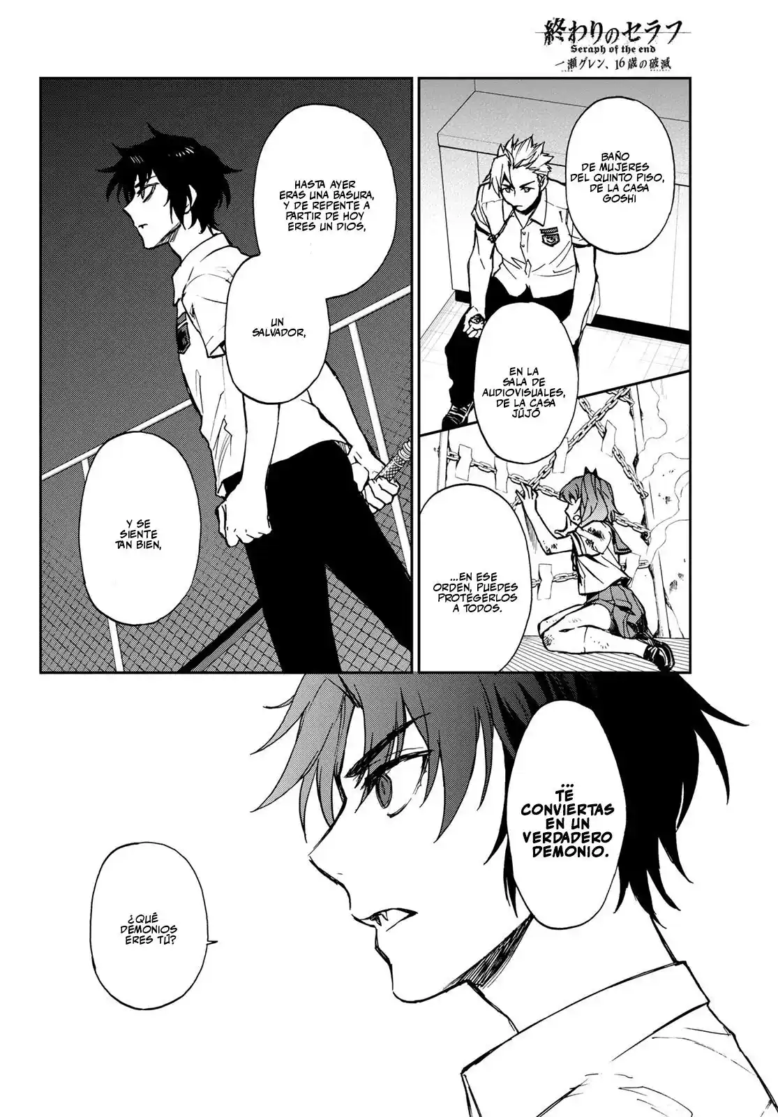 Owari No Seraph: Ichinose Guren, 16-sai No Catastrophe - Capítulo 21 - Página 7 - LectorTMOo