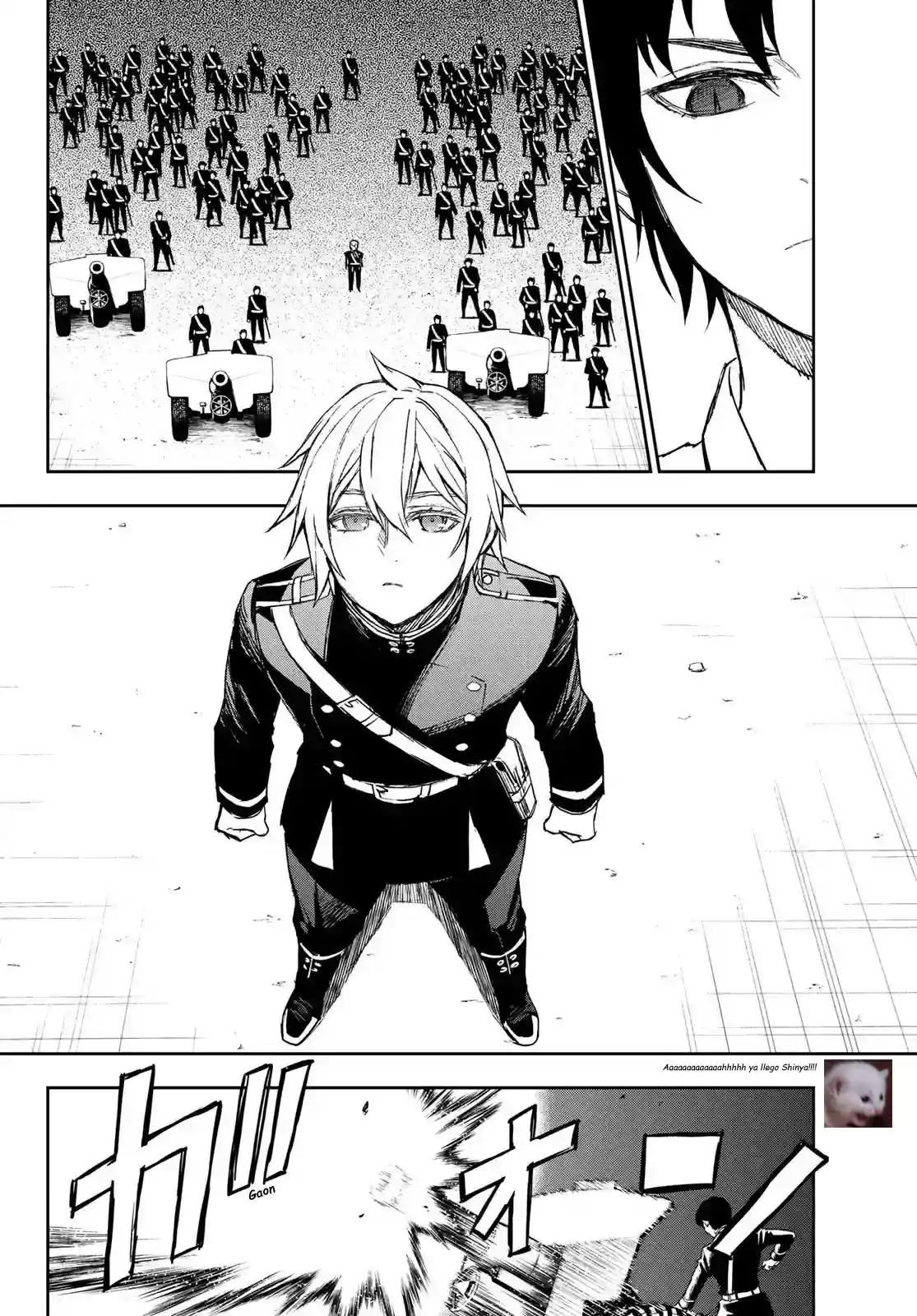Owari No Seraph: Ichinose Guren, 16-sai No Catastrophe - Capítulo 22 - Página 34 - LectorTMOo