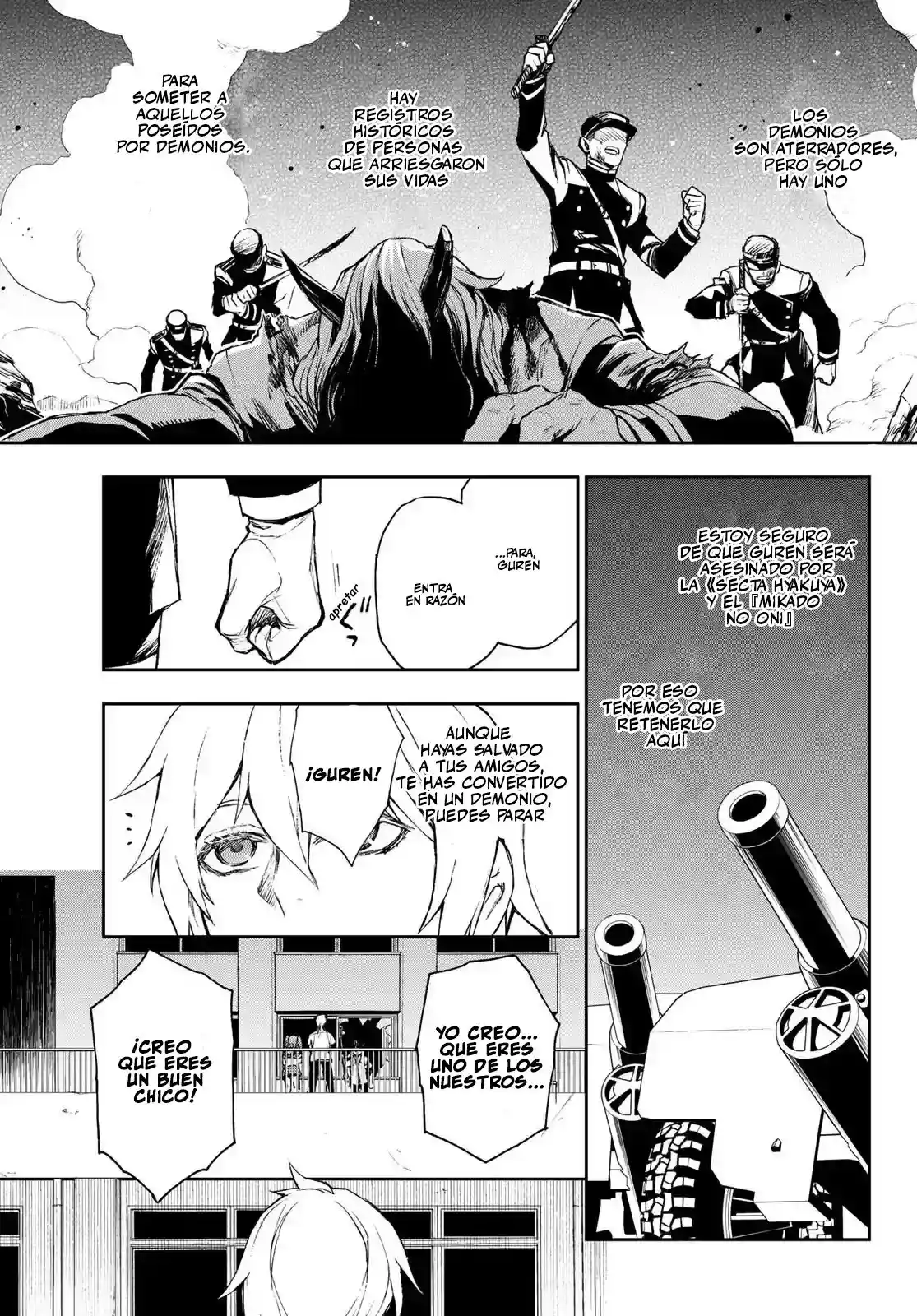 Owari No Seraph: Ichinose Guren, 16-sai No Catastrophe - Capítulo 23 - Página 8 - LectorTMOo