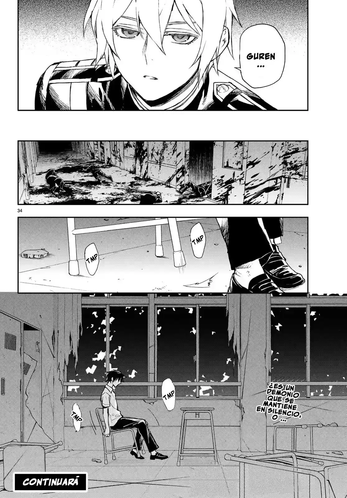 Owari No Seraph: Ichinose Guren, 16-sai No Catastrophe - Capítulo 23 - Página 37 - LectorTMOo