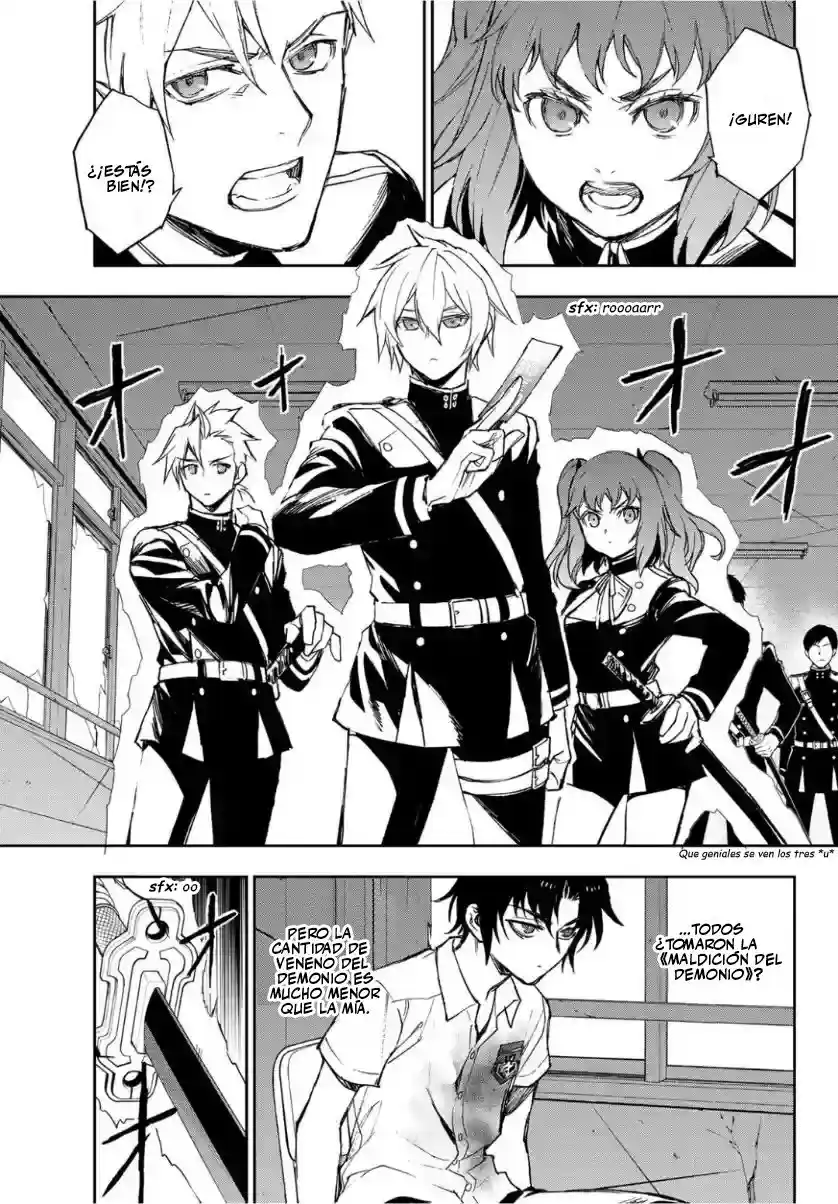 Owari No Seraph: Ichinose Guren, 16-sai No Catastrophe - Capítulo 24 - Página 17 - LectorTMOo