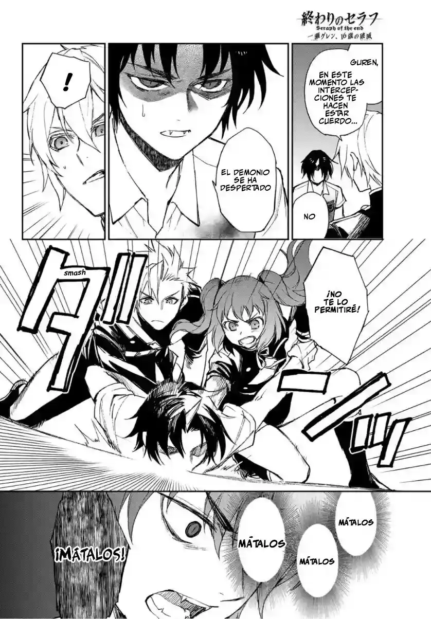Owari No Seraph: Ichinose Guren, 16-sai No Catastrophe - Capítulo 24 - Página 18 - LectorTMOo
