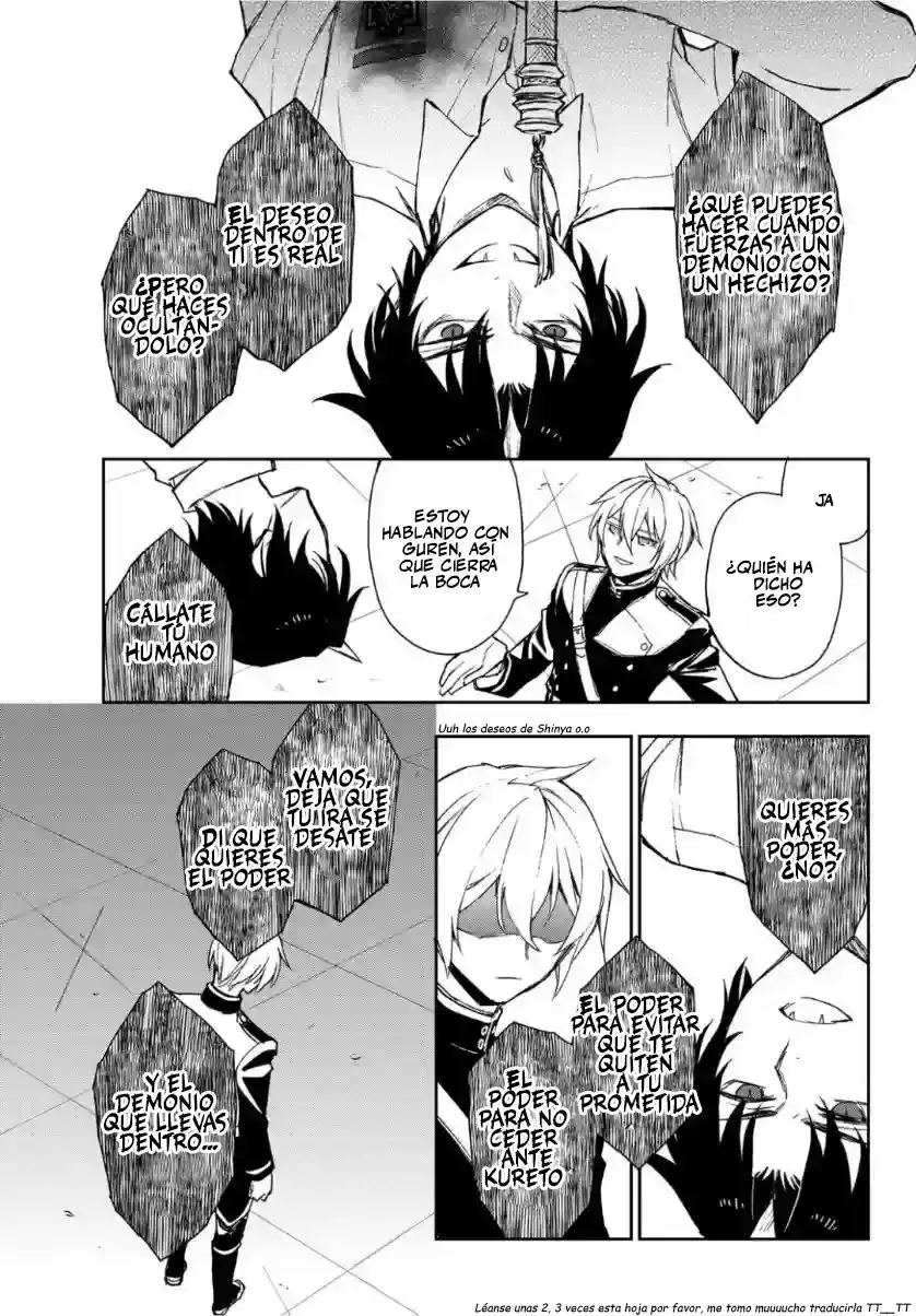 Owari No Seraph: Ichinose Guren, 16-sai No Catastrophe - Capítulo 24 - Página 24 - LectorTMOo