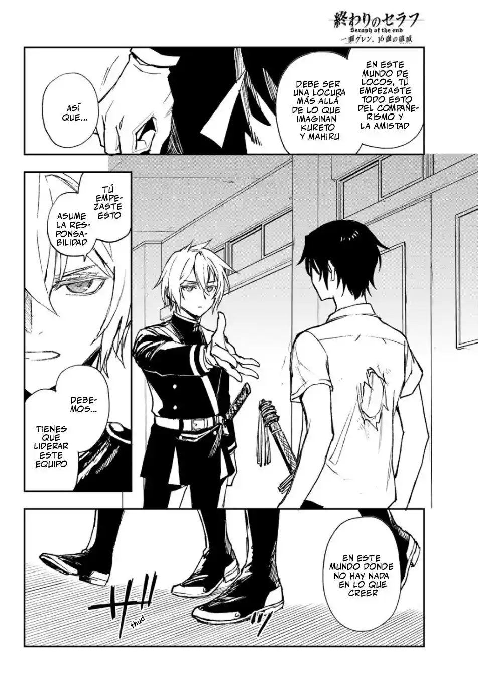 Owari No Seraph: Ichinose Guren, 16-sai No Catastrophe - Capítulo 26 - Página 12 - LectorTMOo