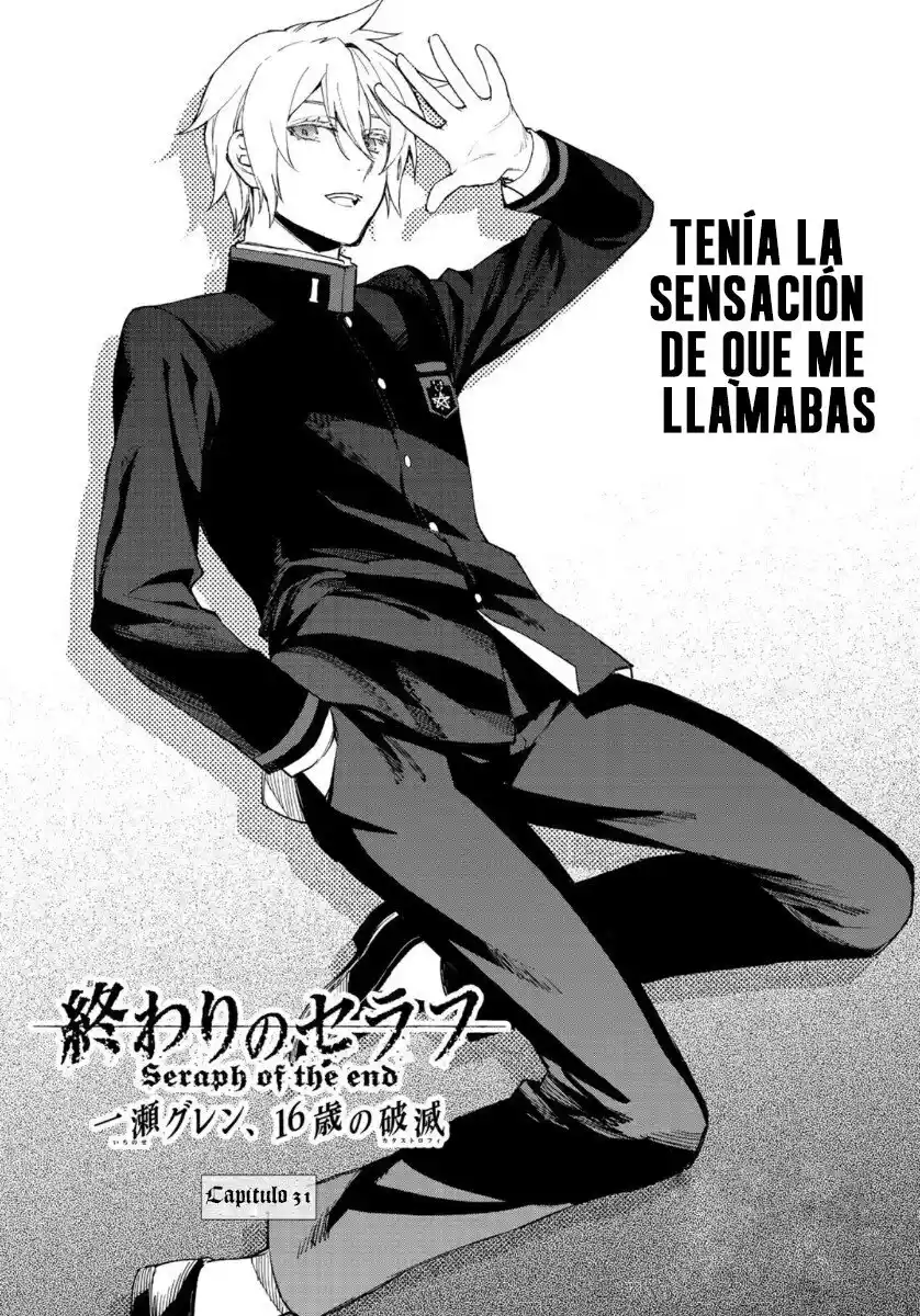 Owari No Seraph: Ichinose Guren, 16-sai No Catastrophe - Capítulo 31 - Página 4 - LectorTMOo