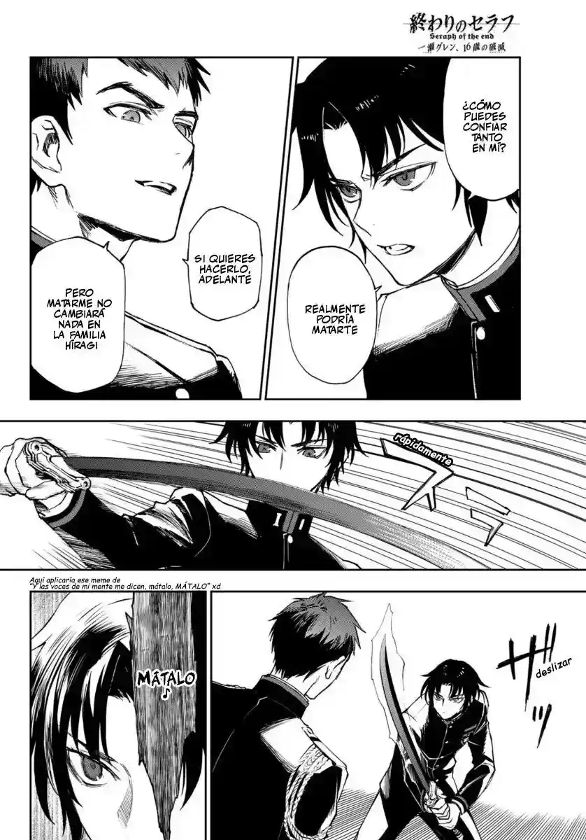 Owari No Seraph: Ichinose Guren, 16-sai No Catastrophe - Capítulo 32 - Página 8 - LectorTMOo