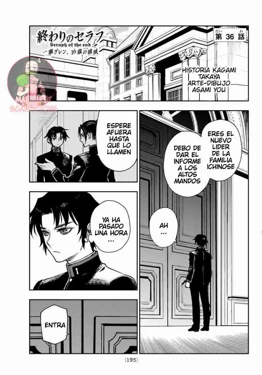 Owari No Seraph: Ichinose Guren, 16-sai No Catastrophe - Capítulo 36 - Página 3 - LectorTMOo