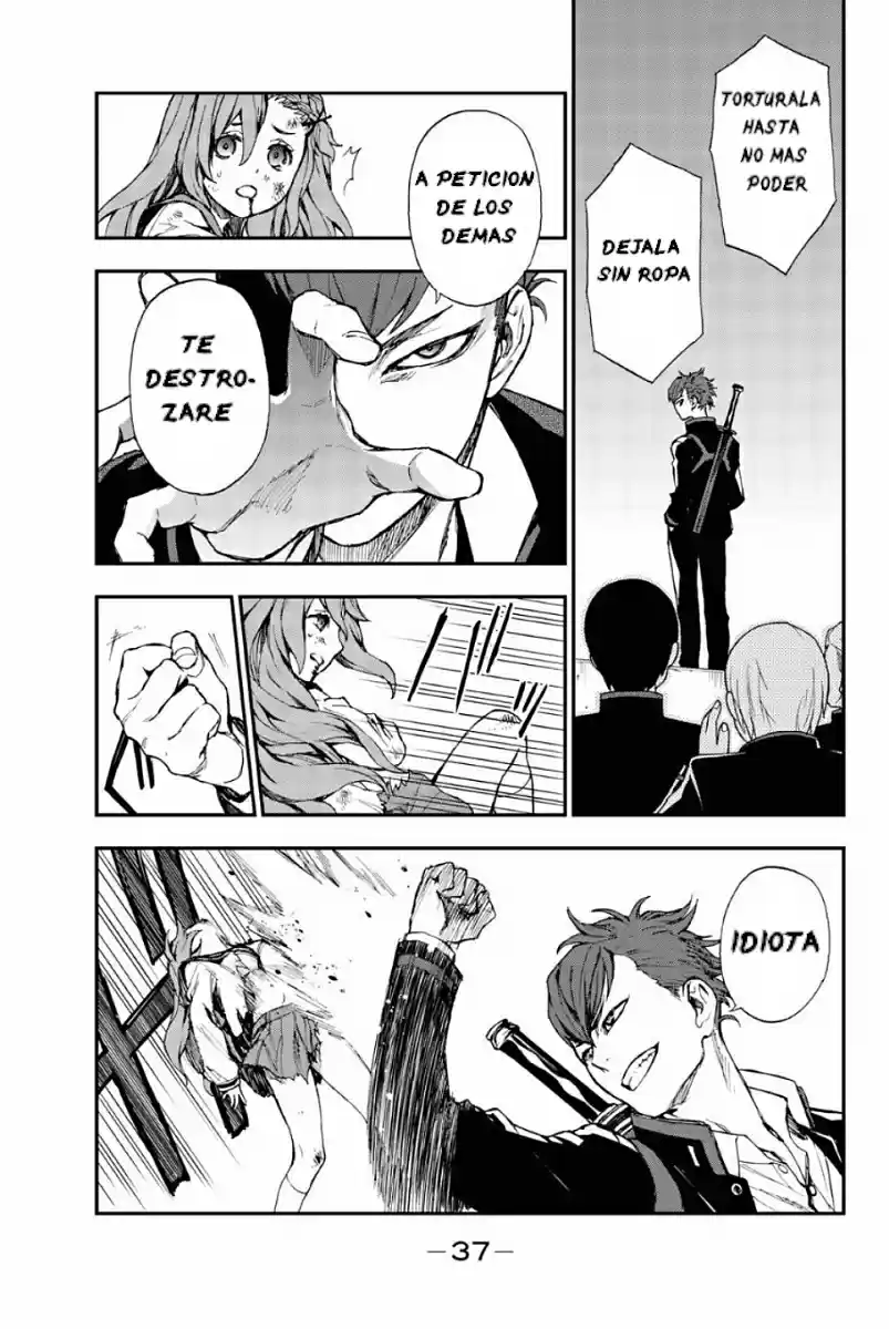 Owari No Seraph: Ichinose Guren, 16-sai No Catastrophe - Capítulo 4 - Página 37 - LectorTMOo