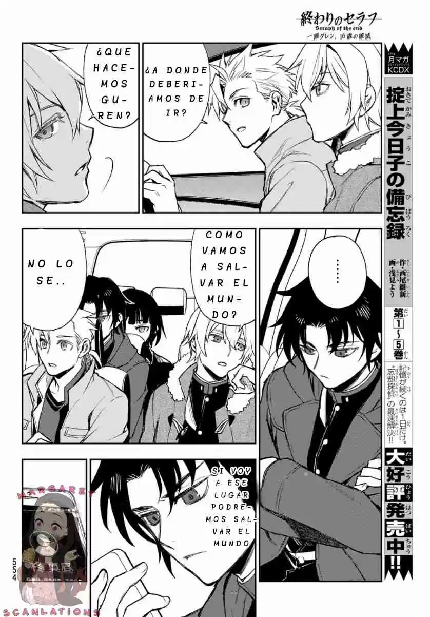 Owari No Seraph: Ichinose Guren, 16-sai No Catastrophe - Capítulo 41 - Página 38 - LectorTMOo