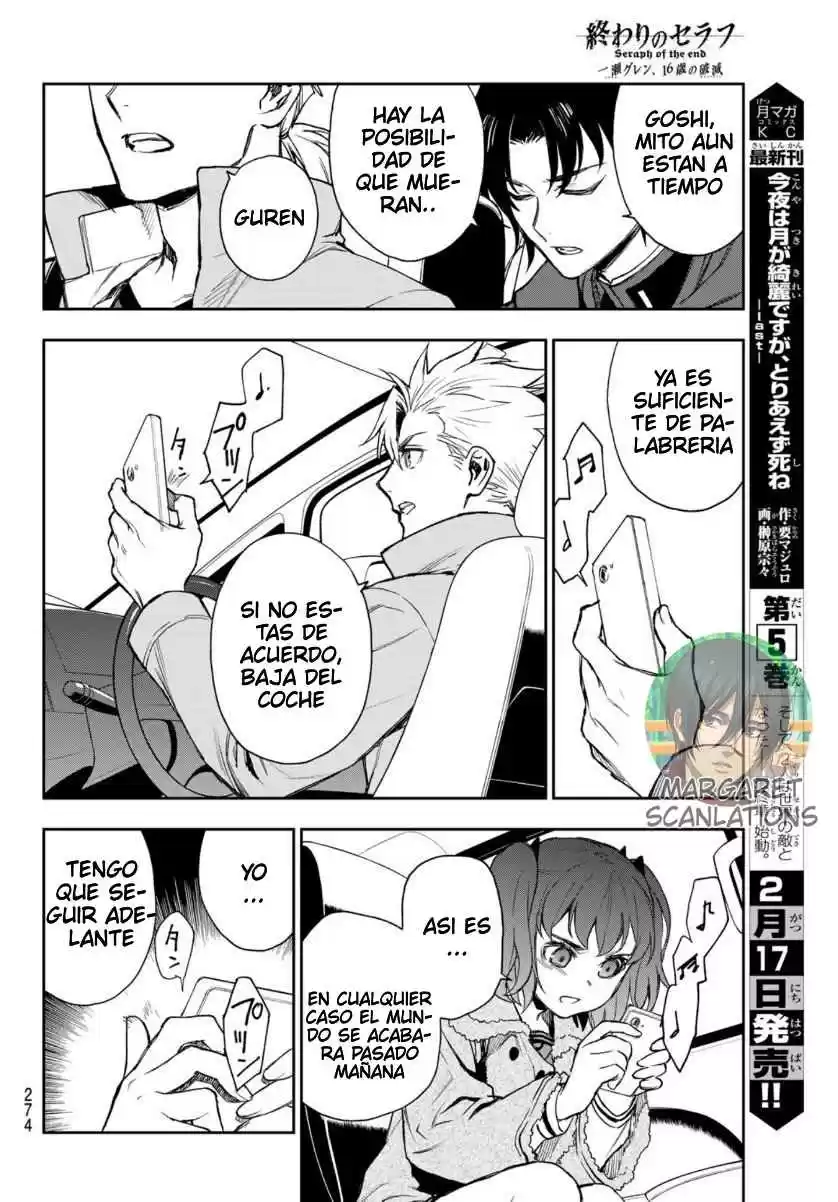 Owari No Seraph: Ichinose Guren, 16-sai No Catastrophe - Capítulo 42 - Página 14 - LectorTMOo