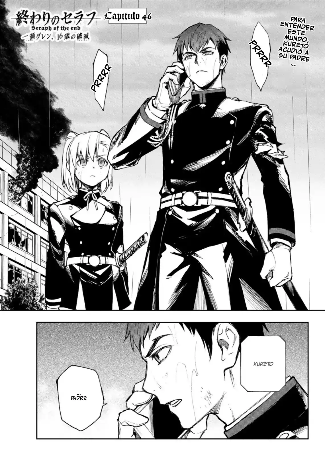 Owari No Seraph: Ichinose Guren, 16-sai No Catastrophe - Capítulo 46 - Página 4 - LectorTMOo