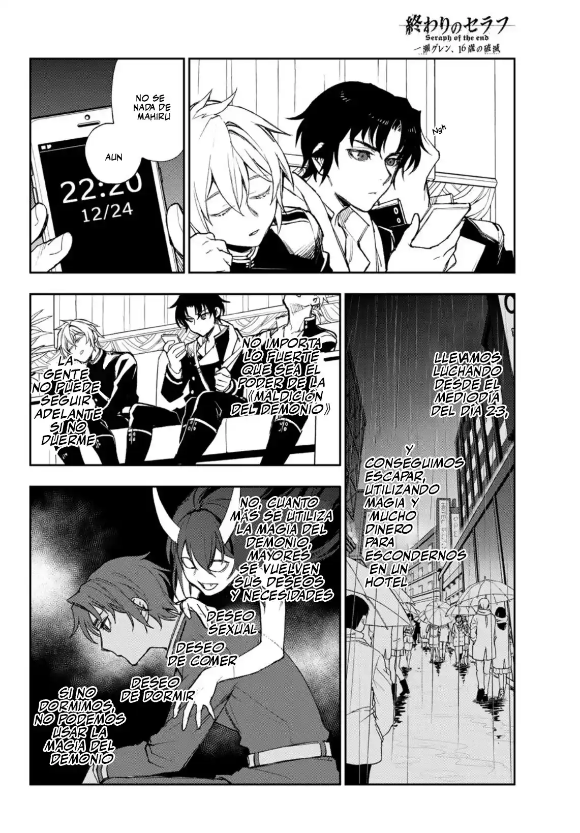 Owari No Seraph: Ichinose Guren, 16-sai No Catastrophe - Capítulo 46 - Página 22 - LectorTMOo