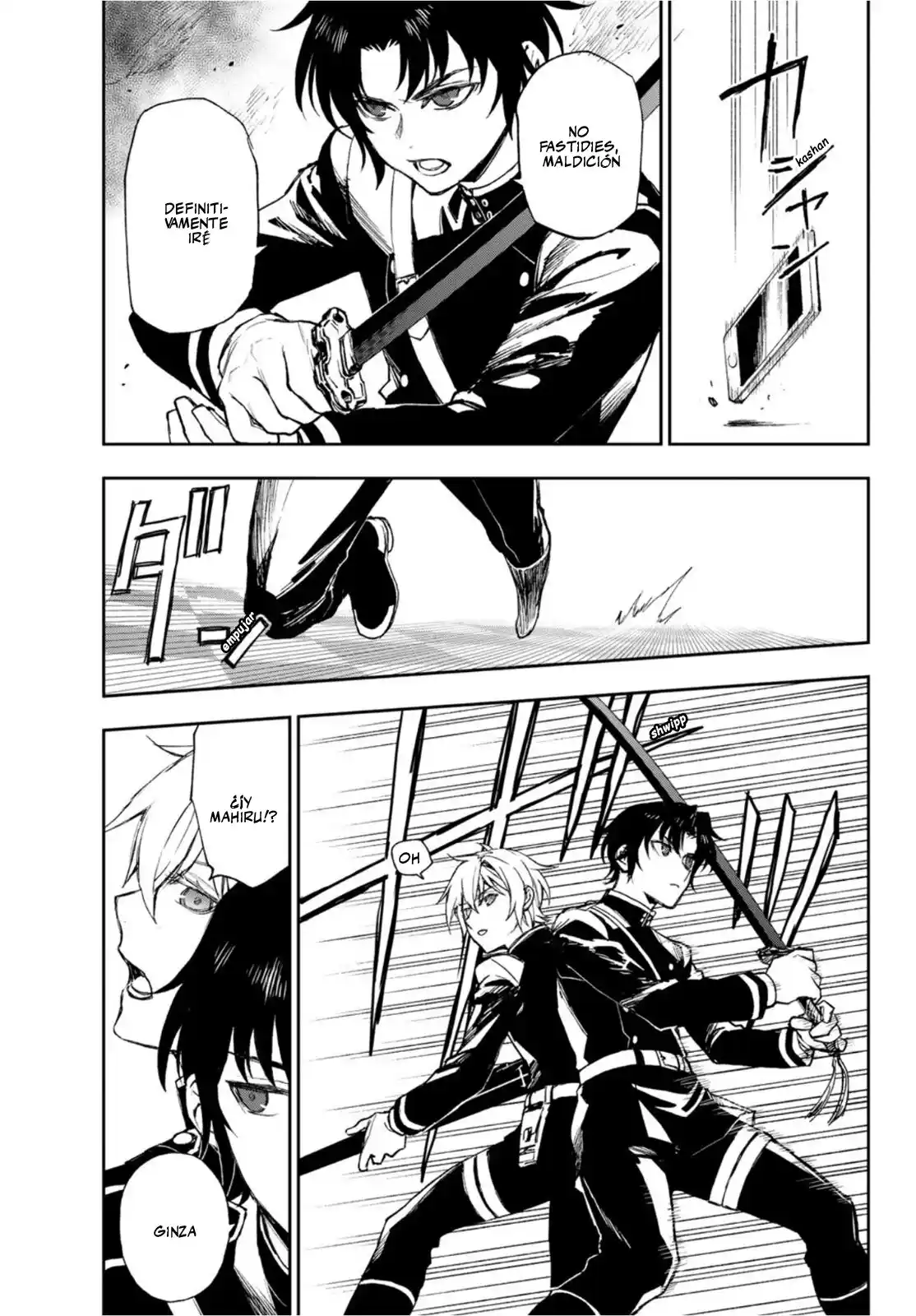 Owari No Seraph: Ichinose Guren, 16-sai No Catastrophe - Capítulo 47 - Página 17 - LectorTMOo