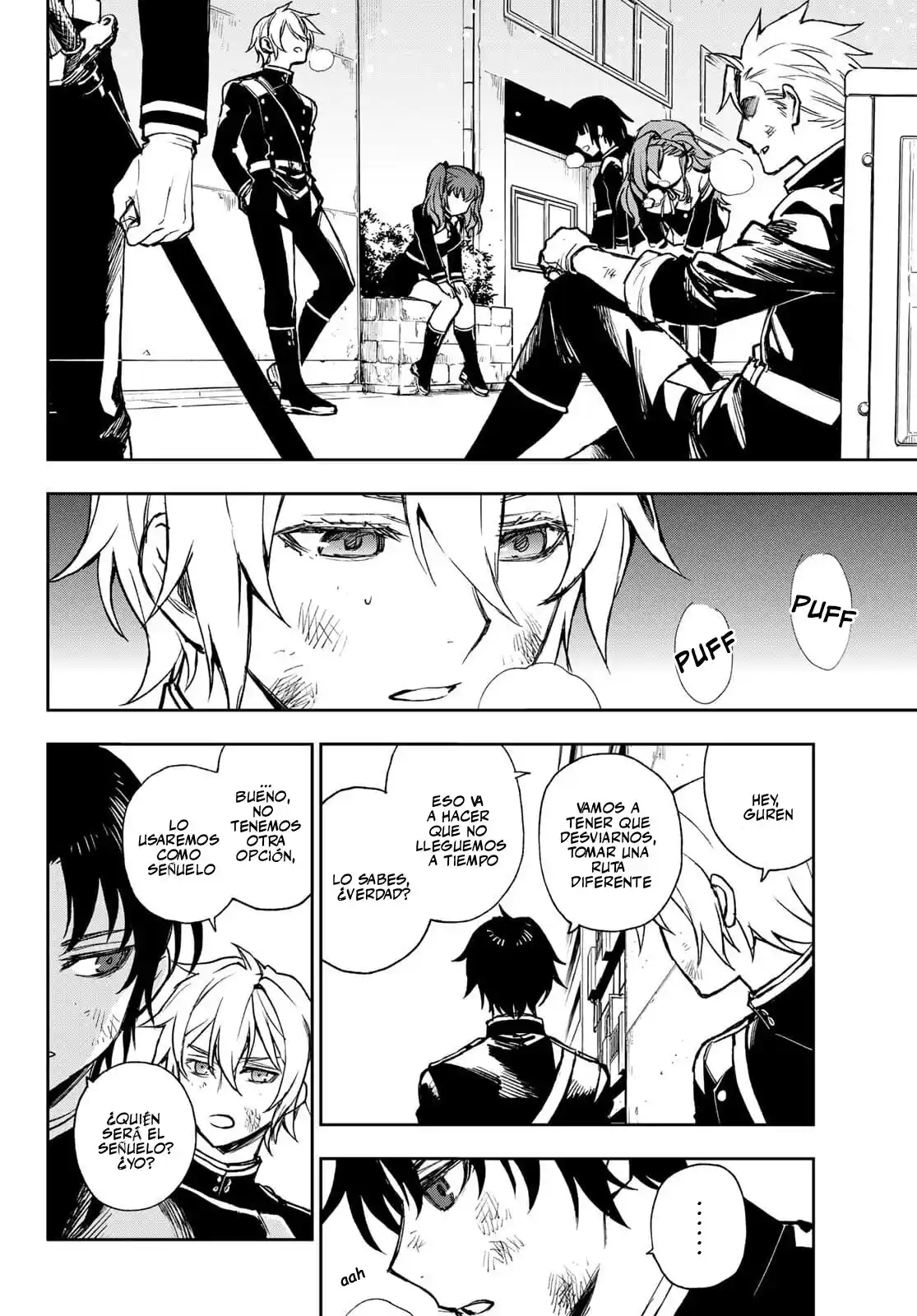 Owari No Seraph: Ichinose Guren, 16-sai No Catastrophe - Capítulo 48 - Página 15 - LectorTMOo