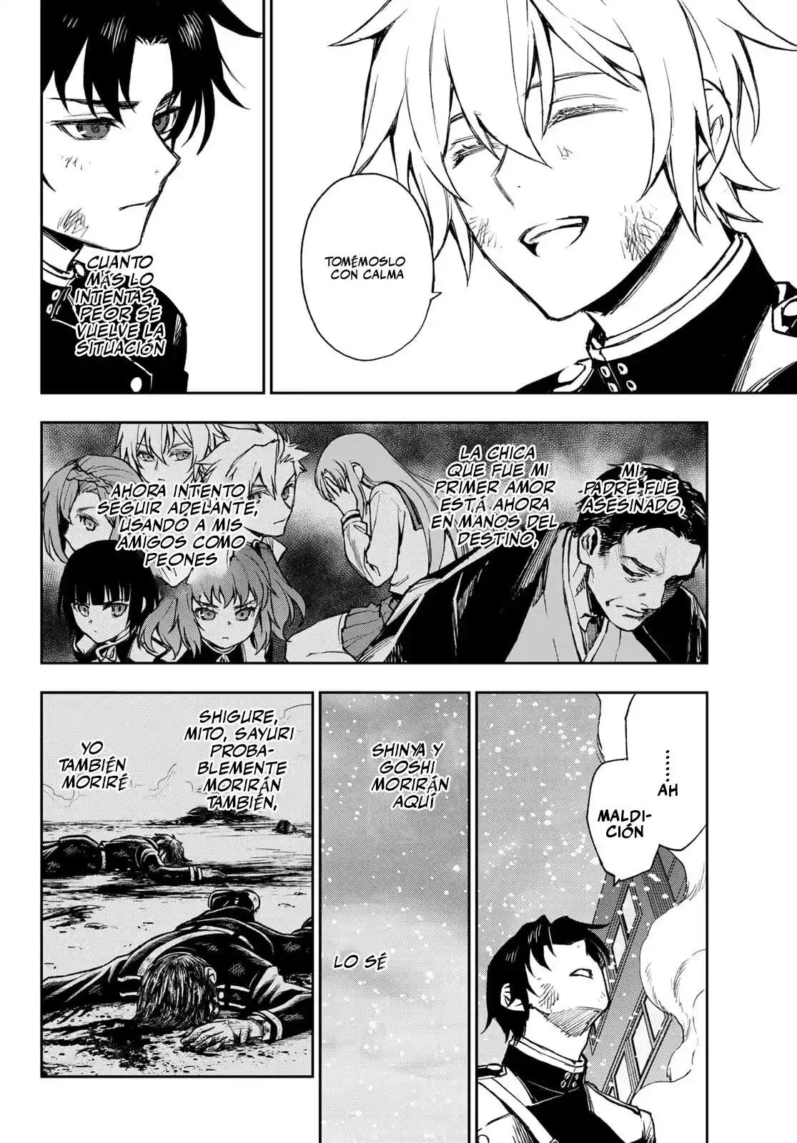 Owari No Seraph: Ichinose Guren, 16-sai No Catastrophe - Capítulo 48 - Página 23 - LectorTMOo