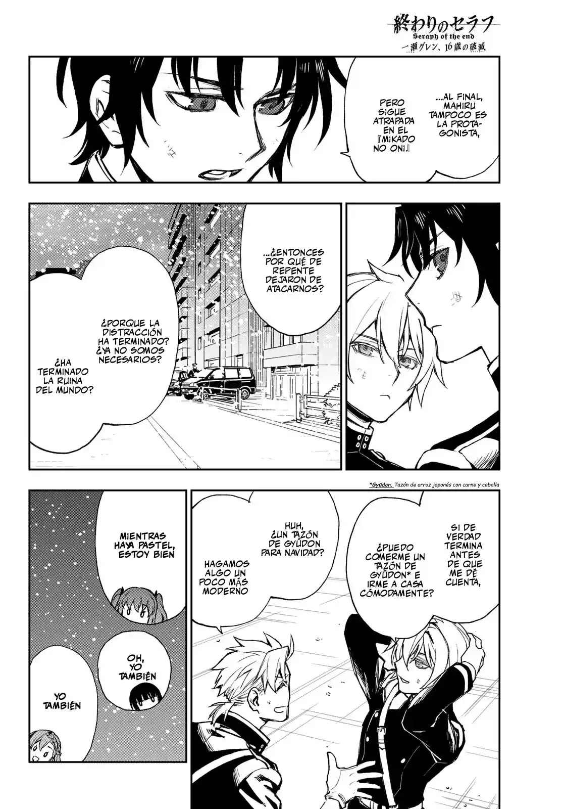 Owari No Seraph: Ichinose Guren, 16-sai No Catastrophe - Capítulo 49 - Página 19 - LectorTMOo