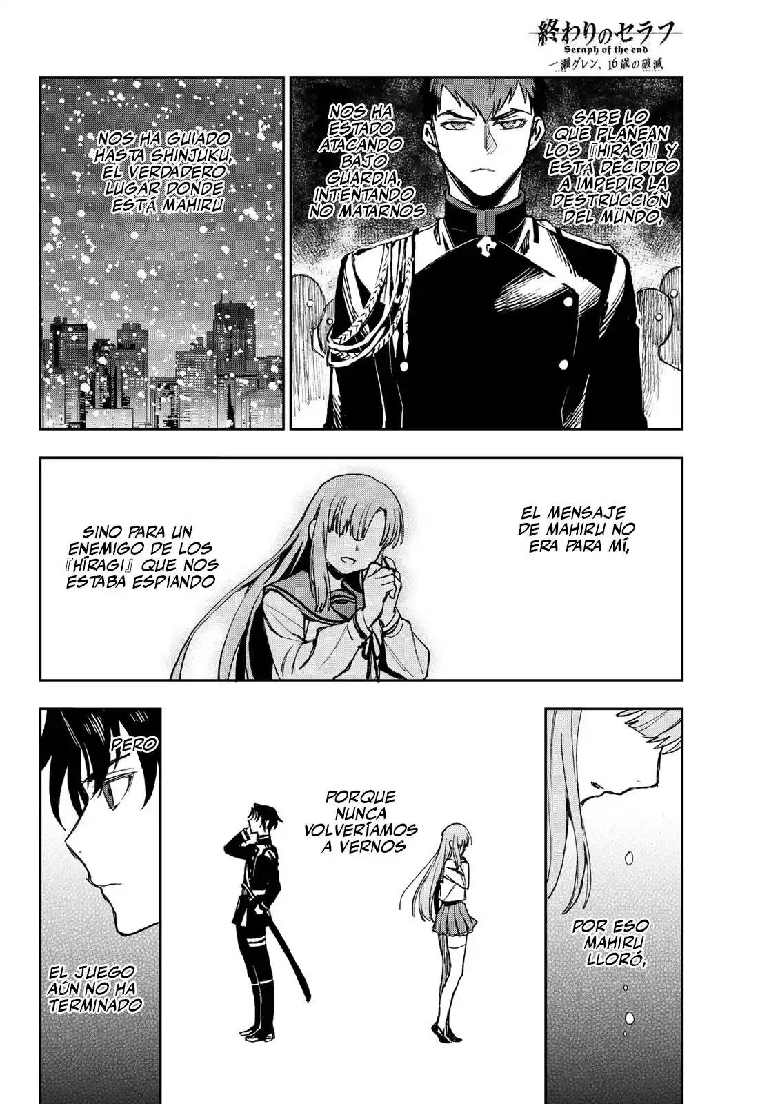 Owari No Seraph: Ichinose Guren, 16-sai No Catastrophe - Capítulo 49 - Página 36 - LectorTMOo
