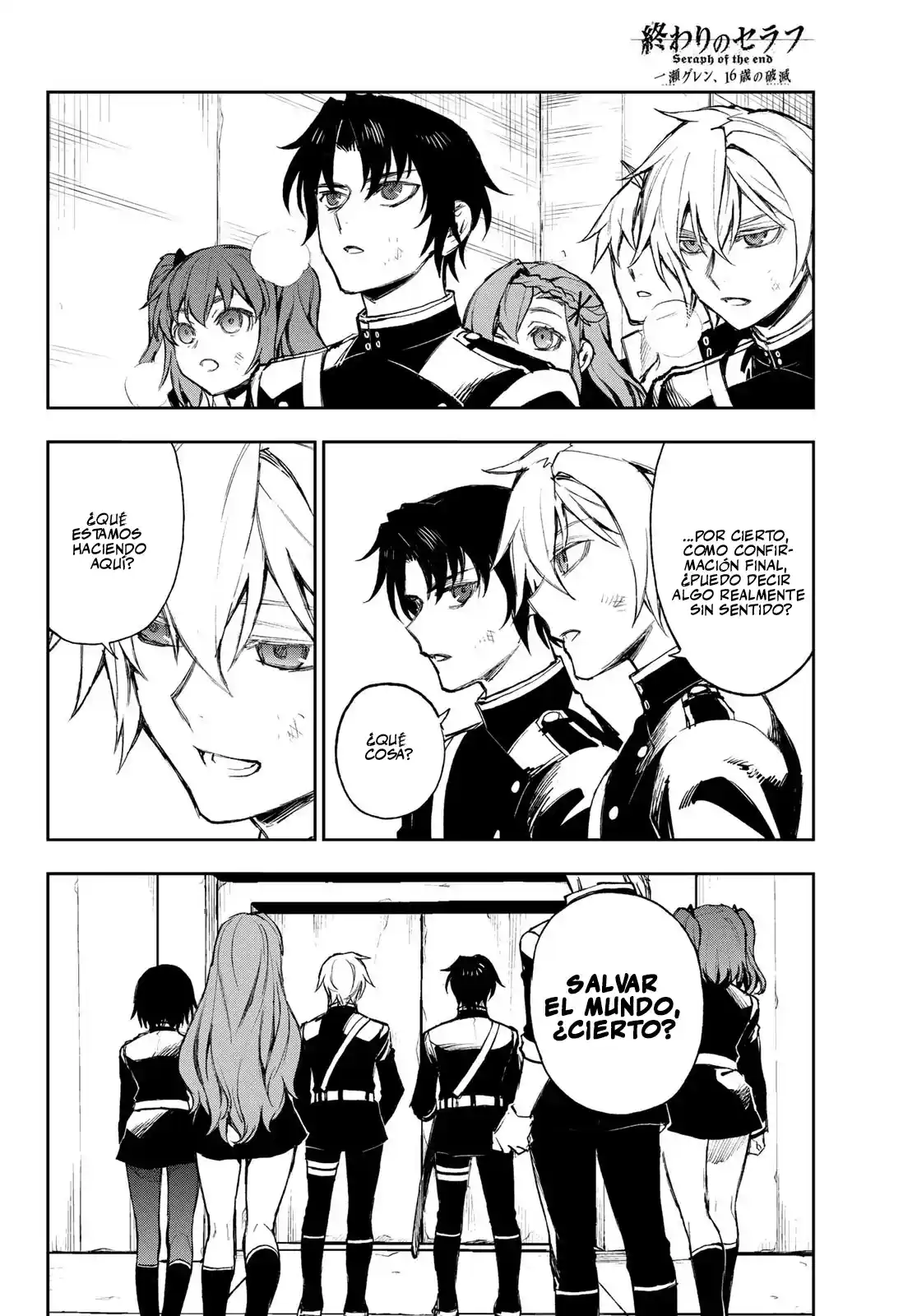 Owari No Seraph: Ichinose Guren, 16-sai No Catastrophe - Capítulo 50 - Página 7 - LectorTMOo