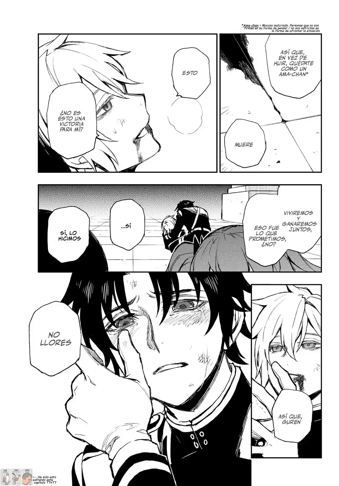 Owari No Seraph: Ichinose Guren, 16-sai No Catastrophe - Capítulo 50 - Página 38 - LectorTMOo