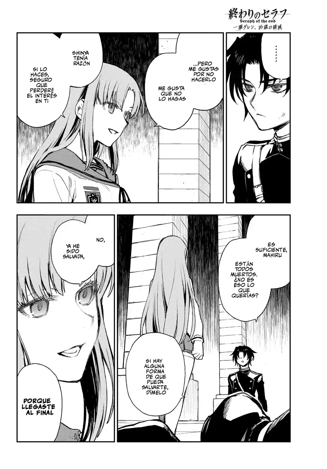 Owari No Seraph: Ichinose Guren, 16-sai No Catastrophe - Capítulo 51 - Página 10 - LectorTMOo