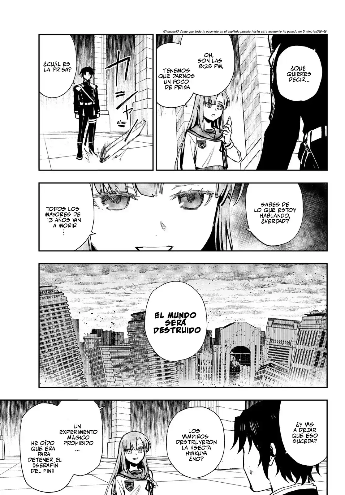 Owari No Seraph: Ichinose Guren, 16-sai No Catastrophe - Capítulo 51 - Página 11 - LectorTMOo