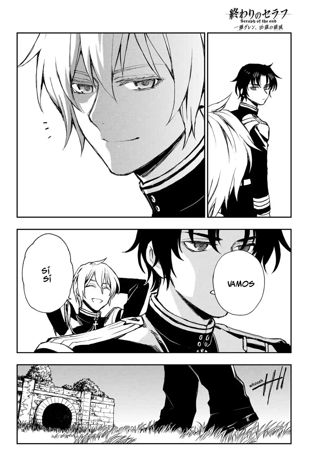 Owari No Seraph: Ichinose Guren, 16-sai No Catastrophe - Capítulo 51 - Página 48 - LectorTMOo