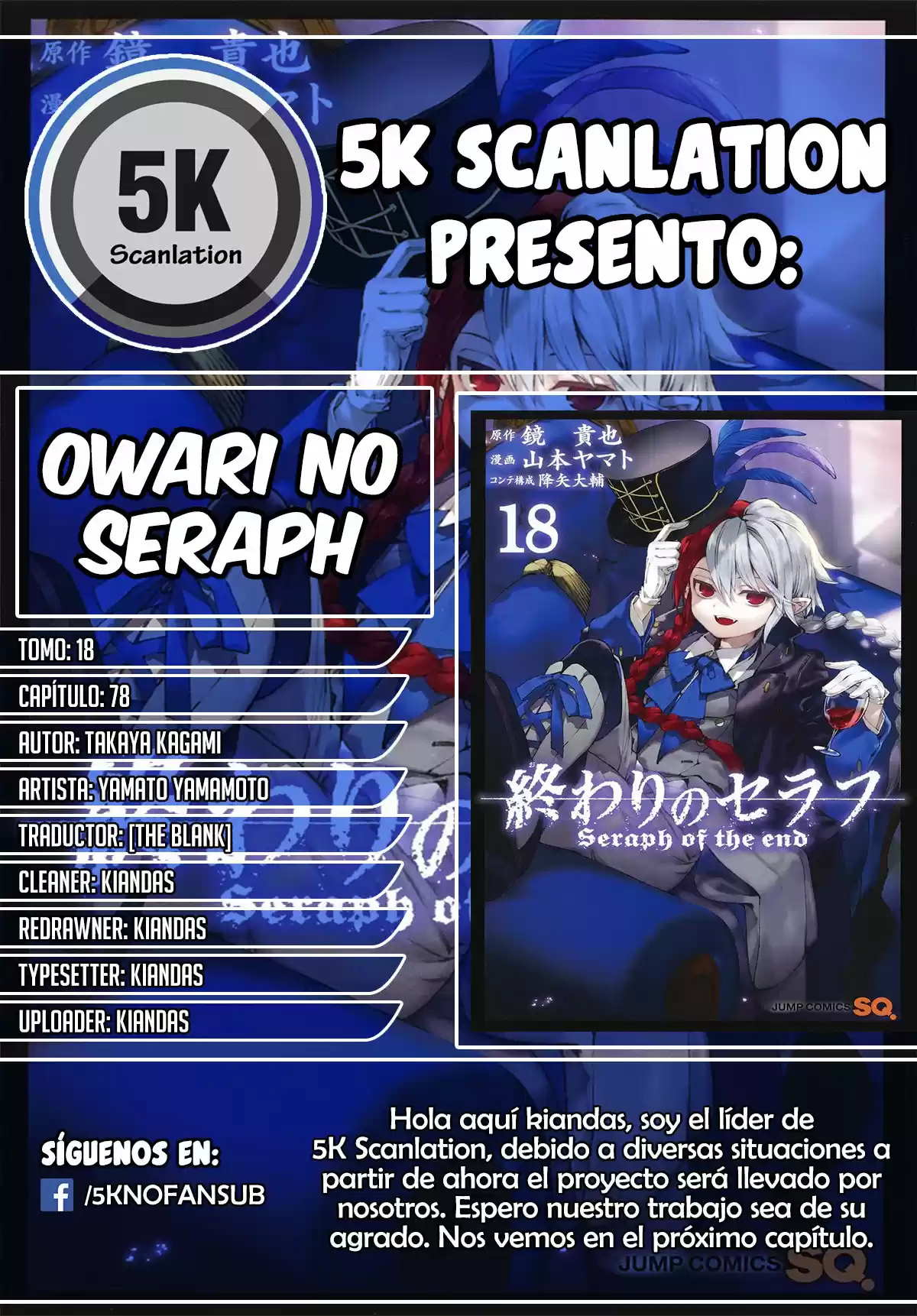 Owari No Seraph - Capítulo 78 - Página 35 - LectorTMOo