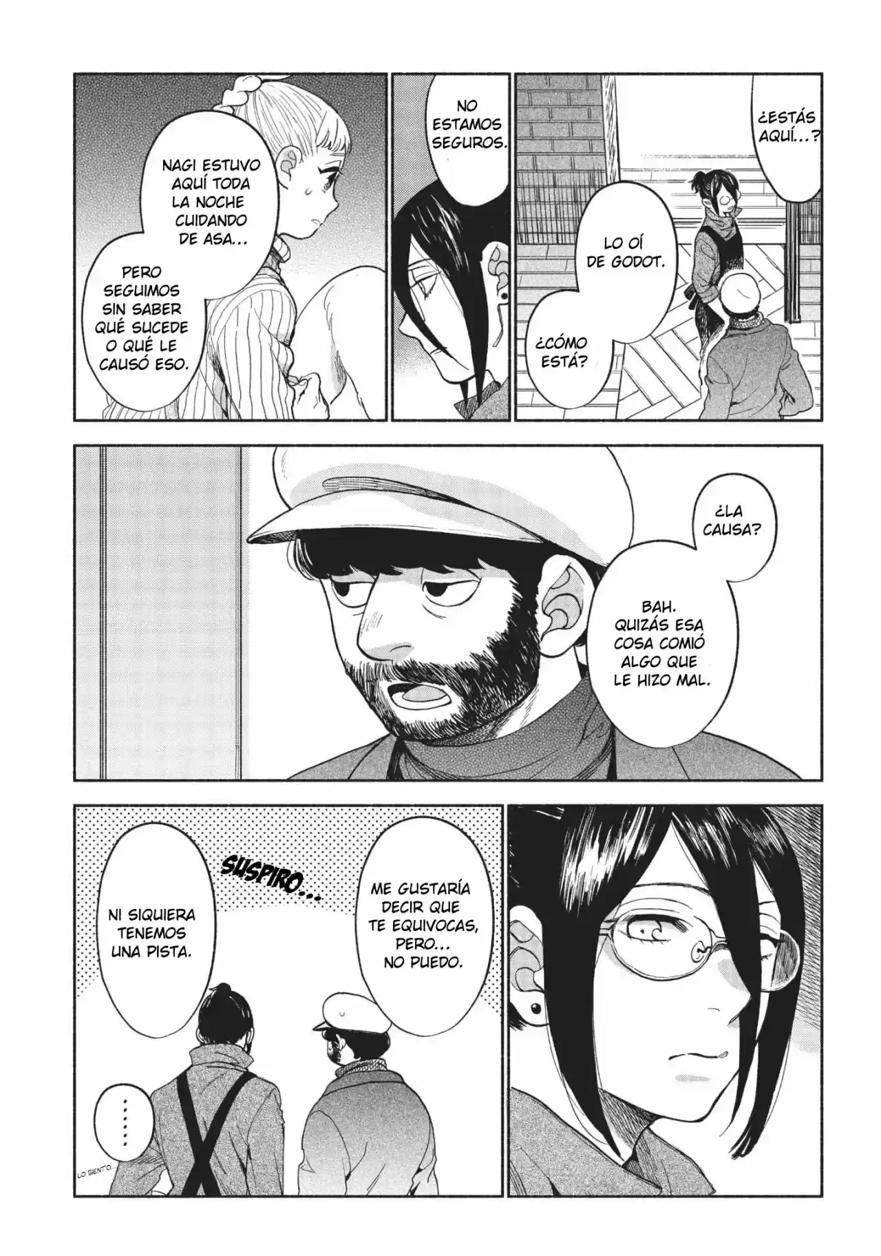Owari Nochi, Asanagi Kurashi. capítulo 13 página 8