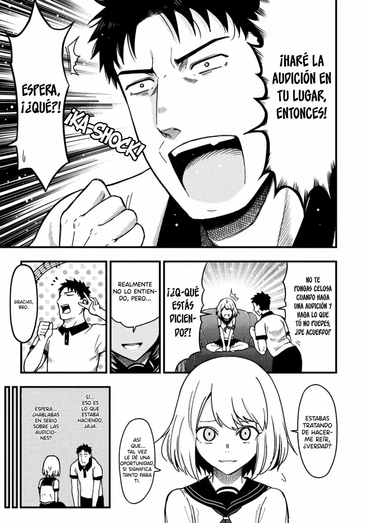 Oyaji Ga Bishoujo Ni Natteta Hanashi - Capítulo 10.5 - Página 6 - LectorTMOo