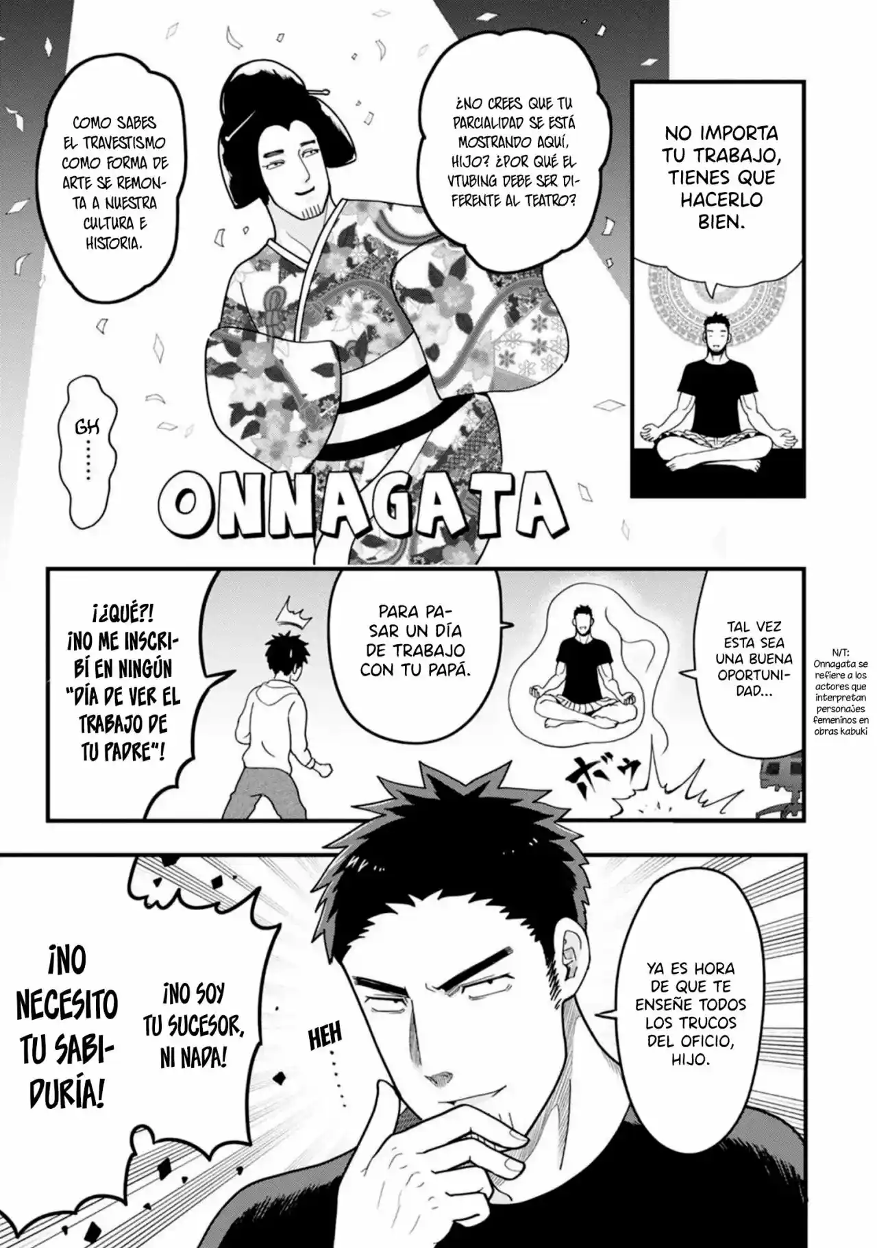 Oyaji Ga Bishoujo Ni Natteta Hanashi - Capítulo 11 - Página 6 - LectorTMOo