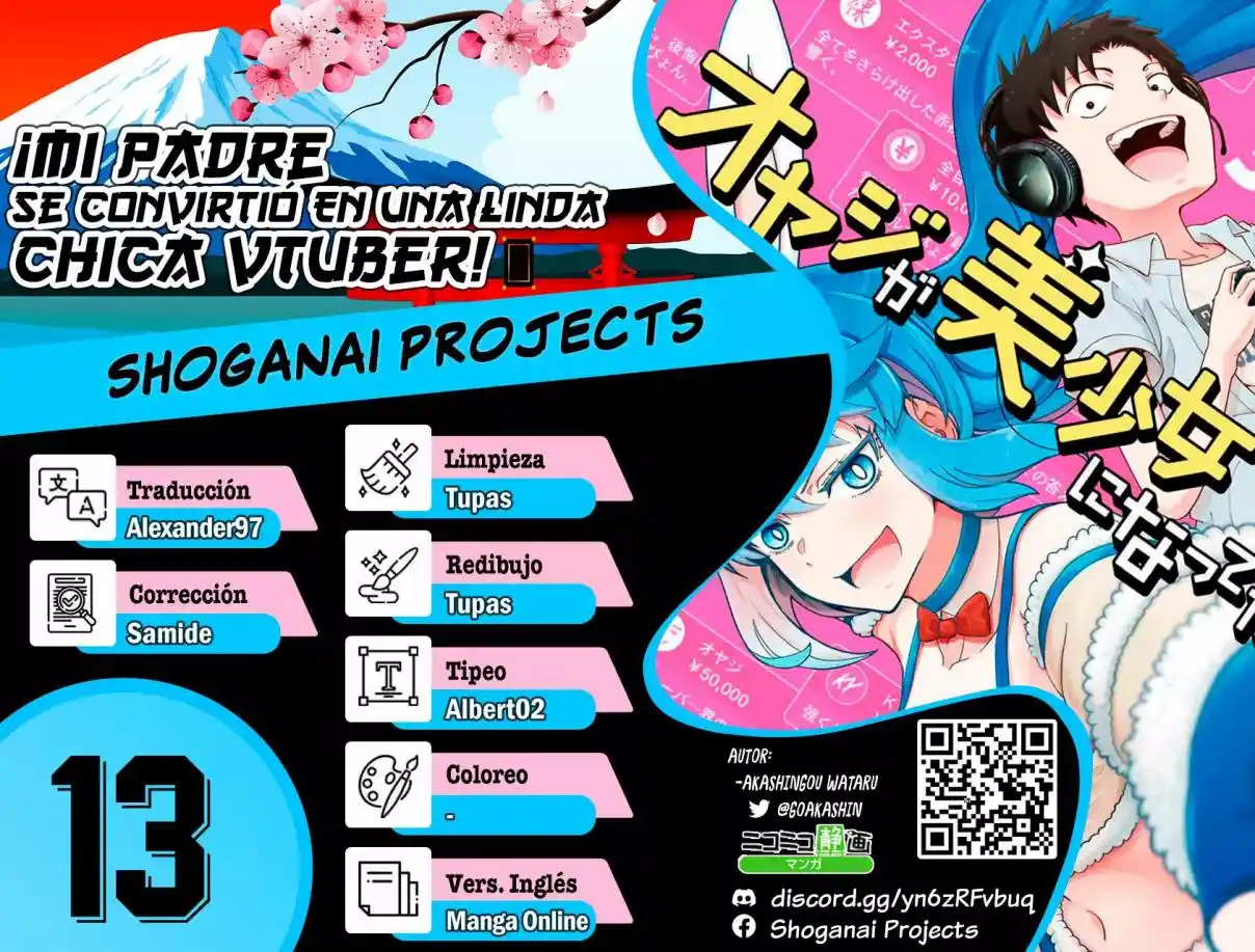 Oyaji Ga Bishoujo Ni Natteta Hanashi - Capítulo 13 - Página 1 - LectorTMOo