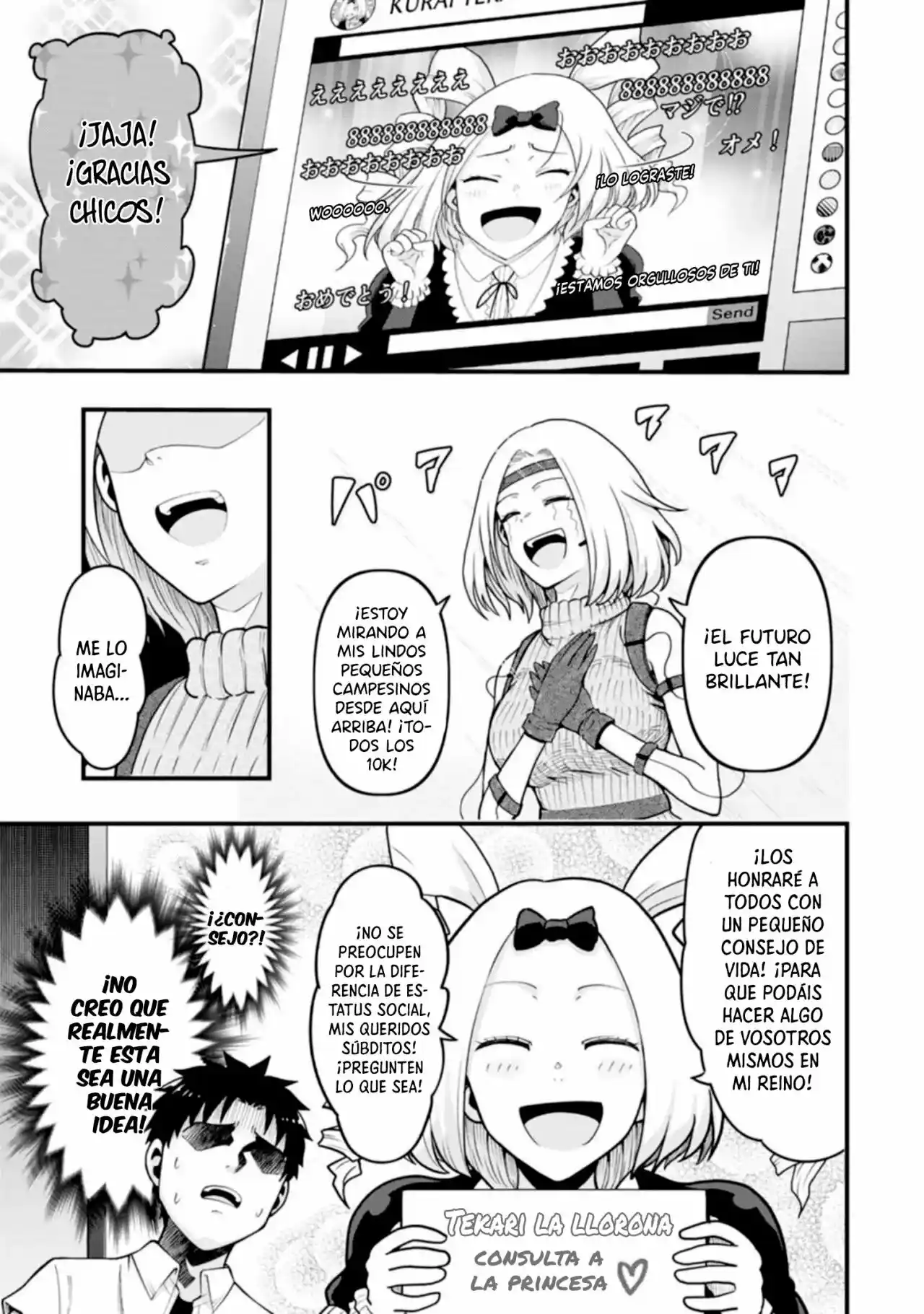 Oyaji Ga Bishoujo Ni Natteta Hanashi - Capítulo 14 - Página 7 - LectorTMOo